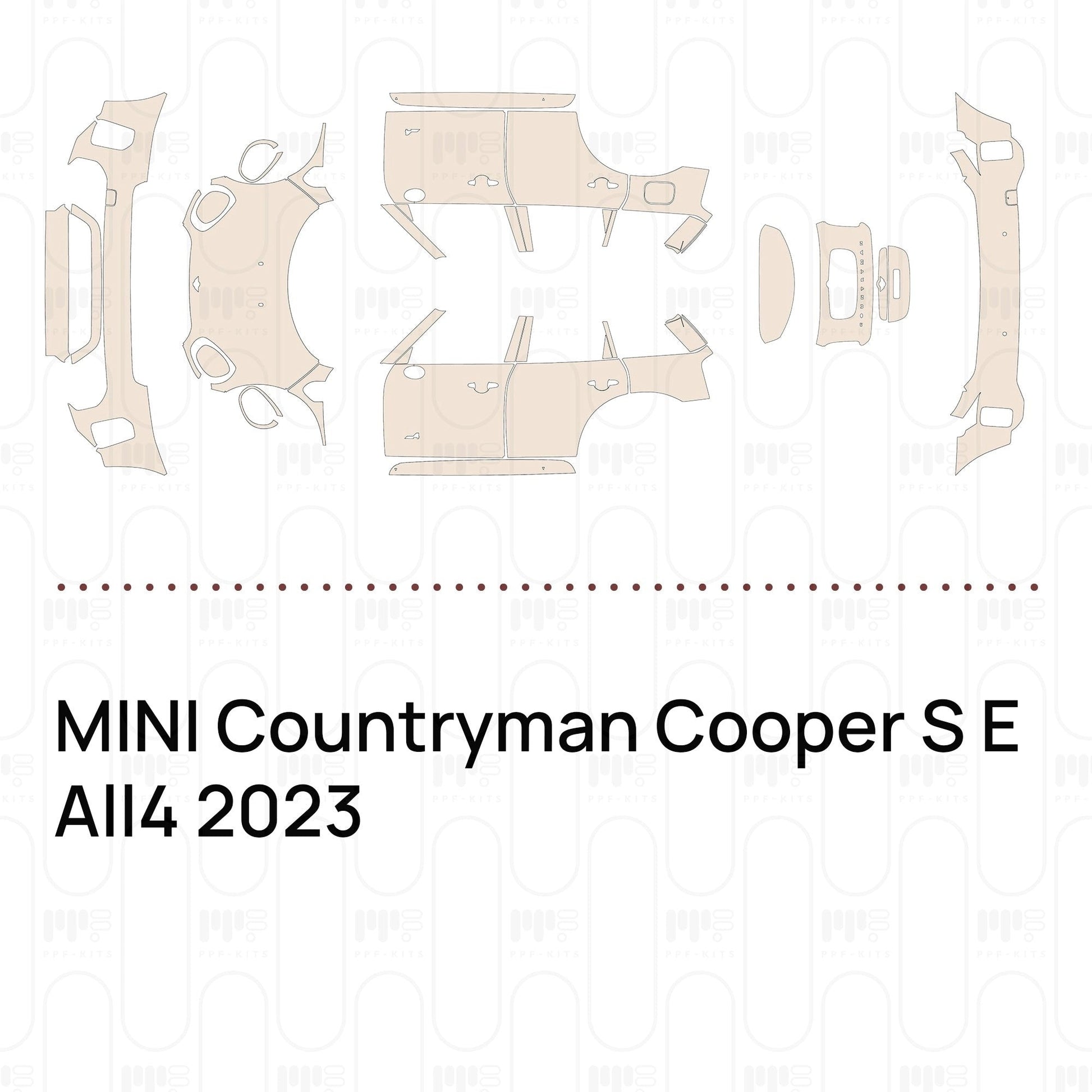 Pre-CutPPFMINICountrymanCooperSEAll42023