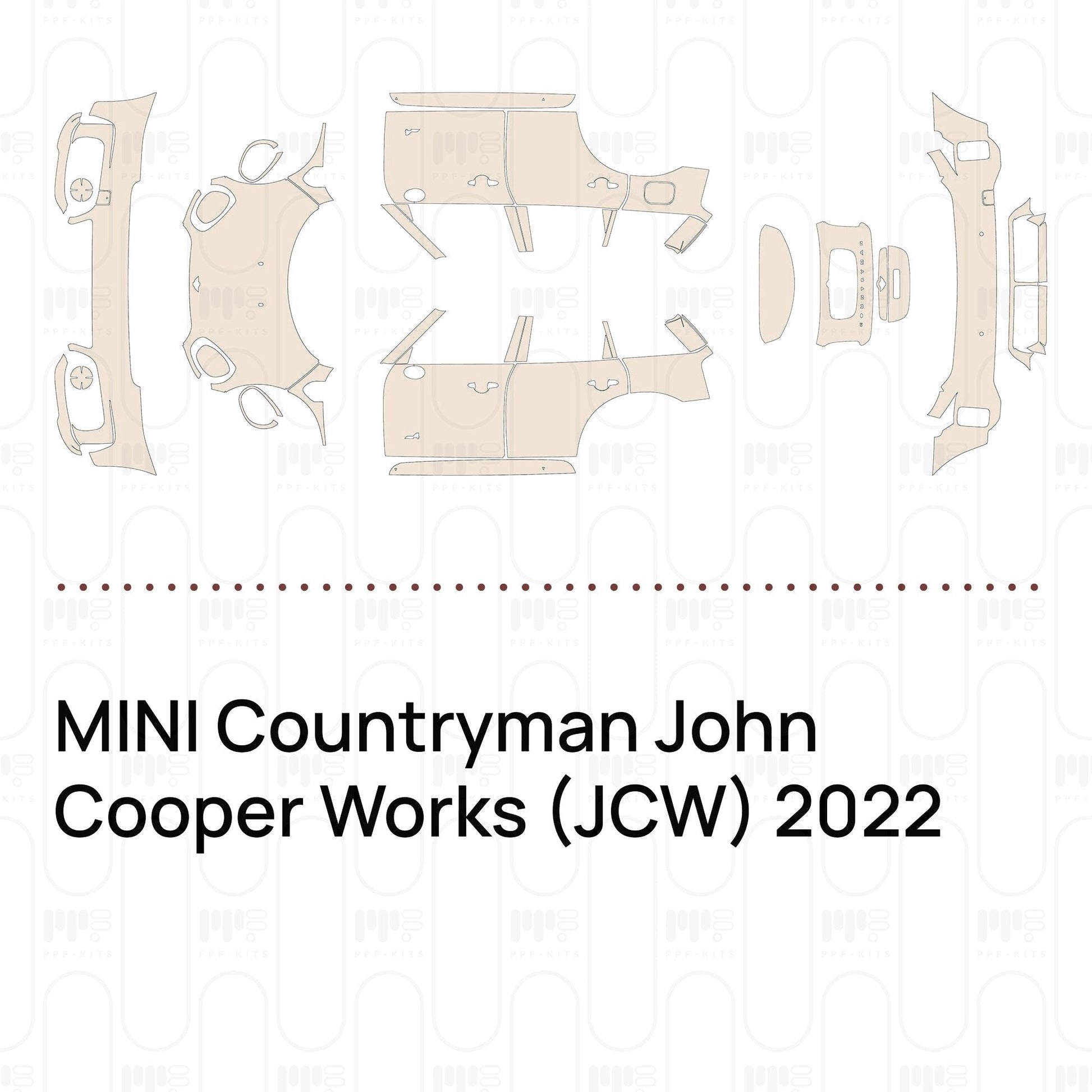 Pre-CutPPFMINICountrymanJohnCooperWorks(JCW)2022