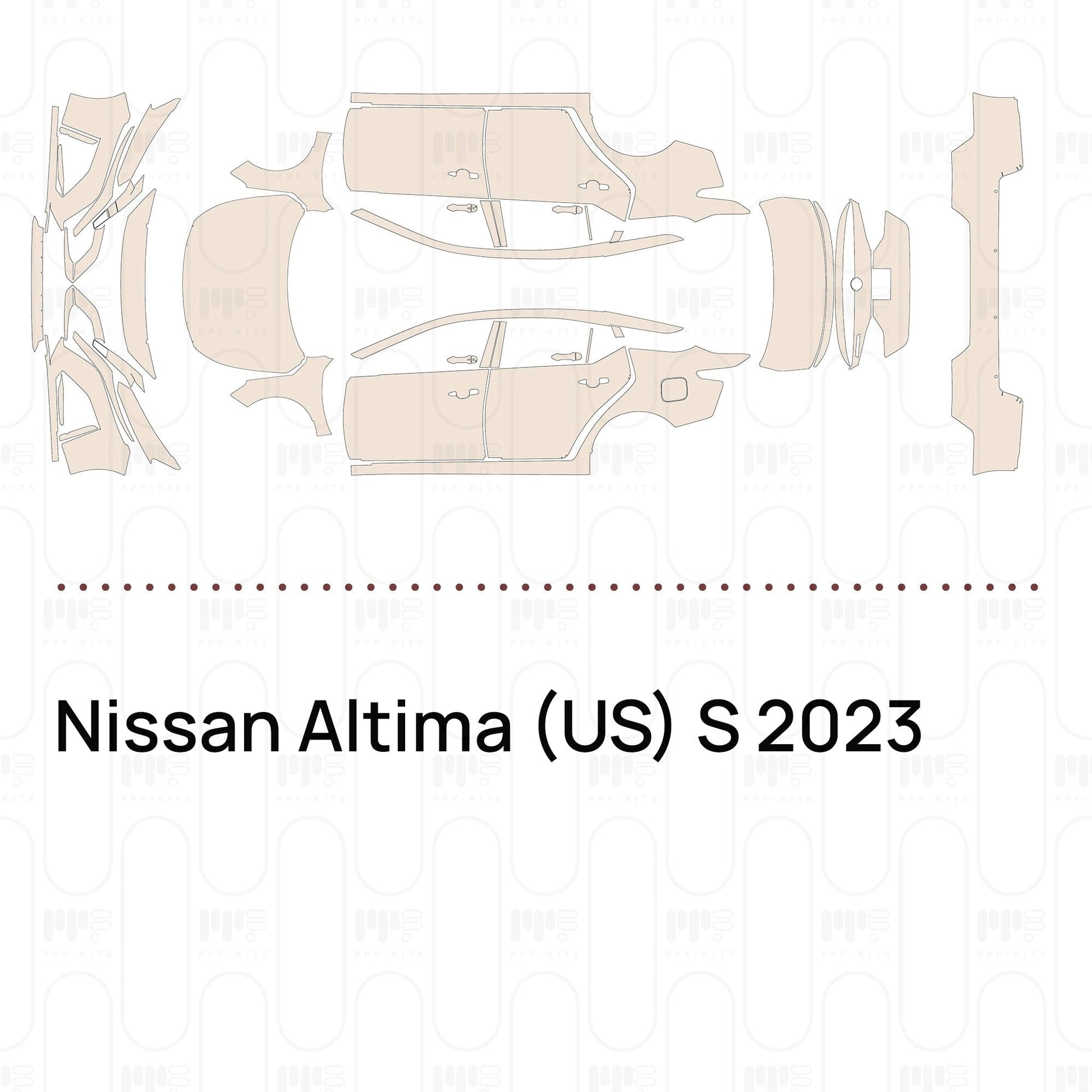 Pre-CutPPFNissanAltima(US)S2023