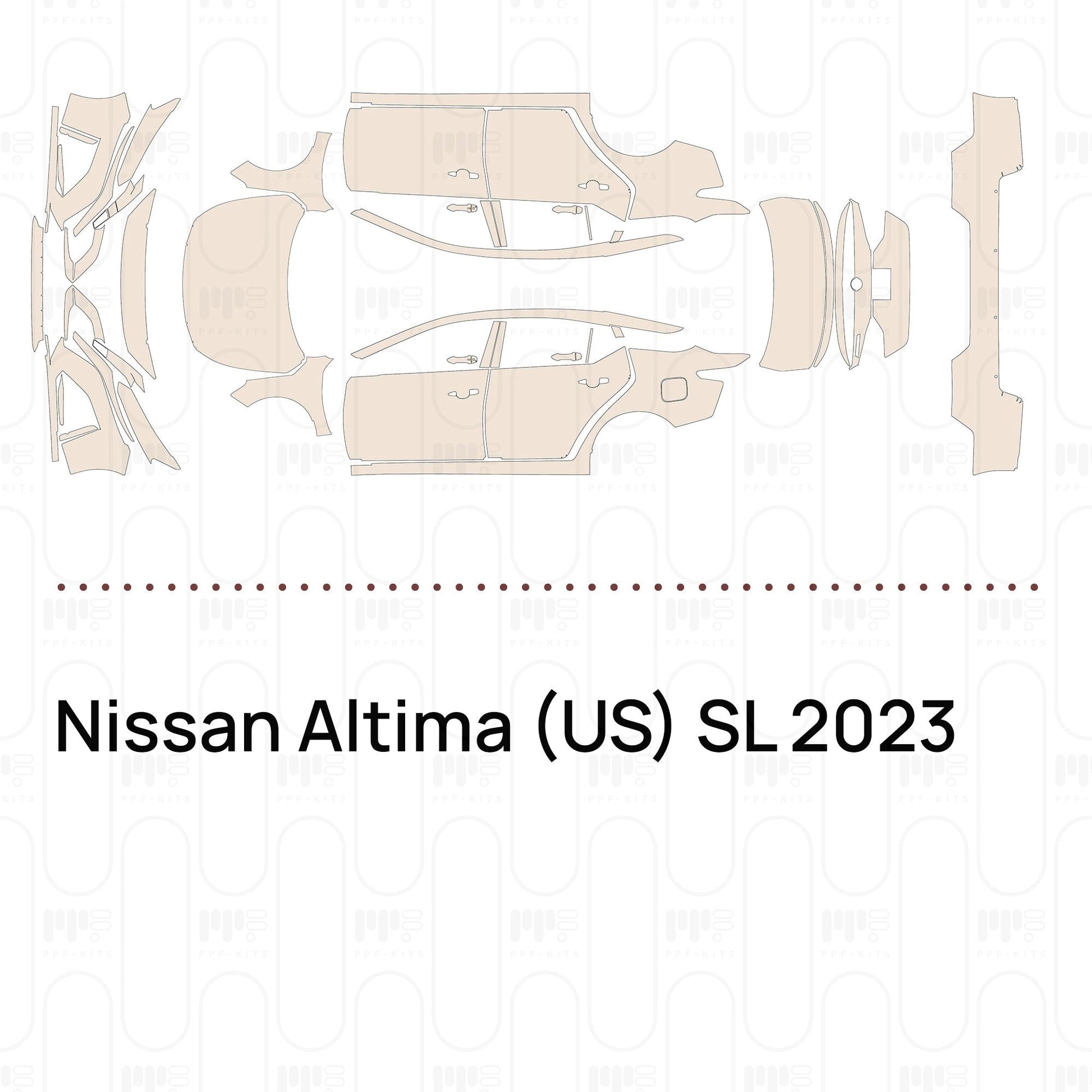 Pre-CutPPFNissanAltima(US)SL2023