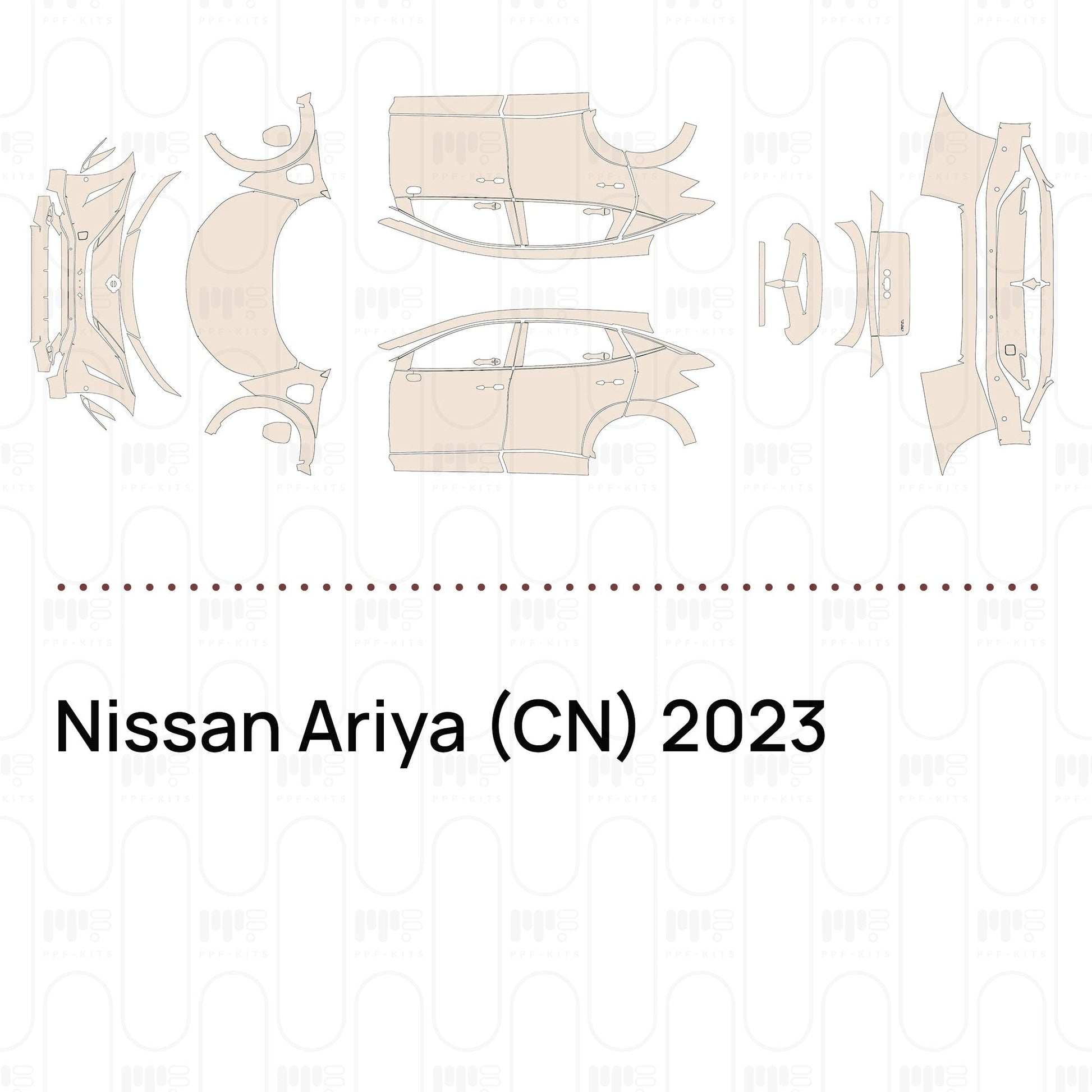 Pre-CutPPFNissanAriya(CN)2023