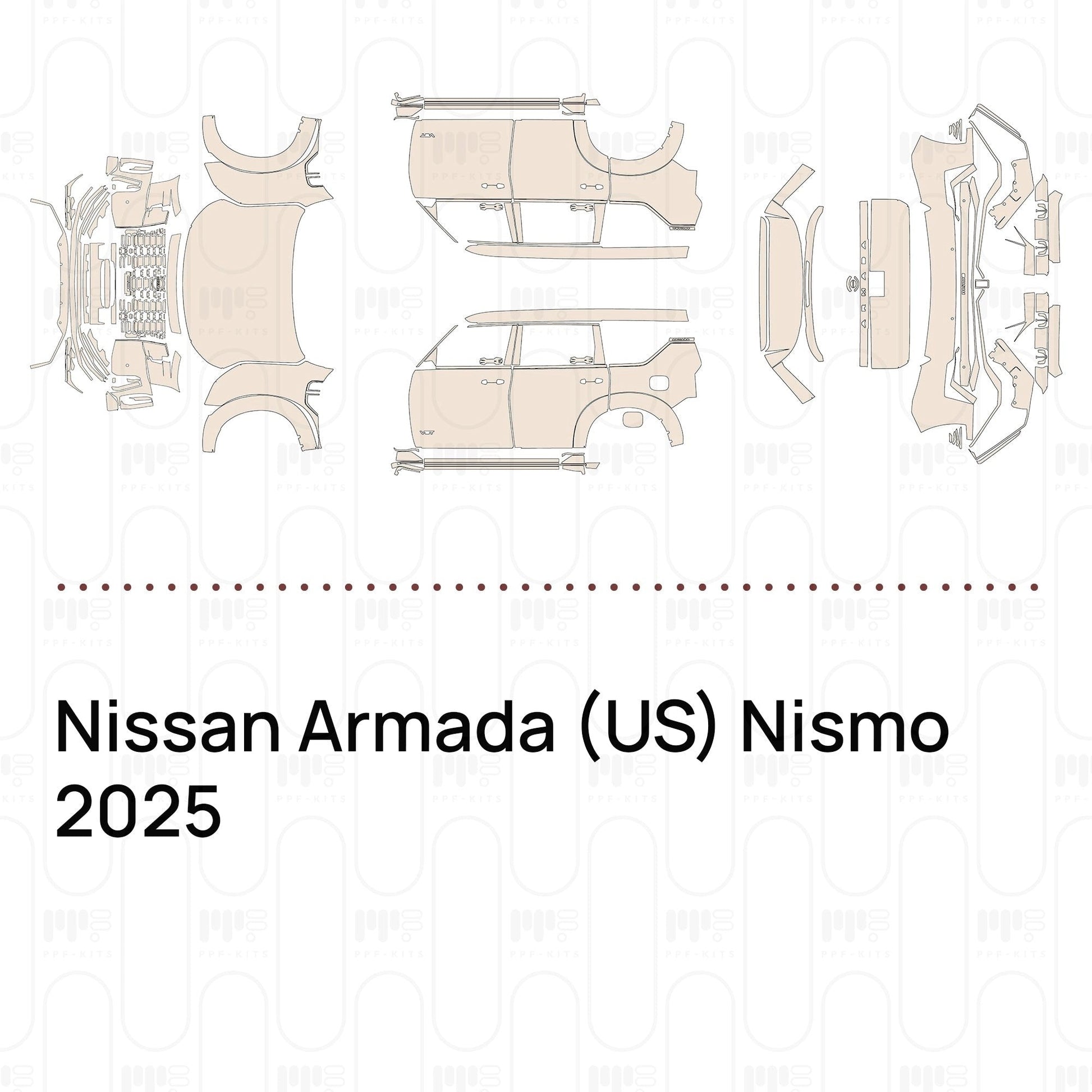 Pre-CutPPFNissanArmada(US)Nismo2025