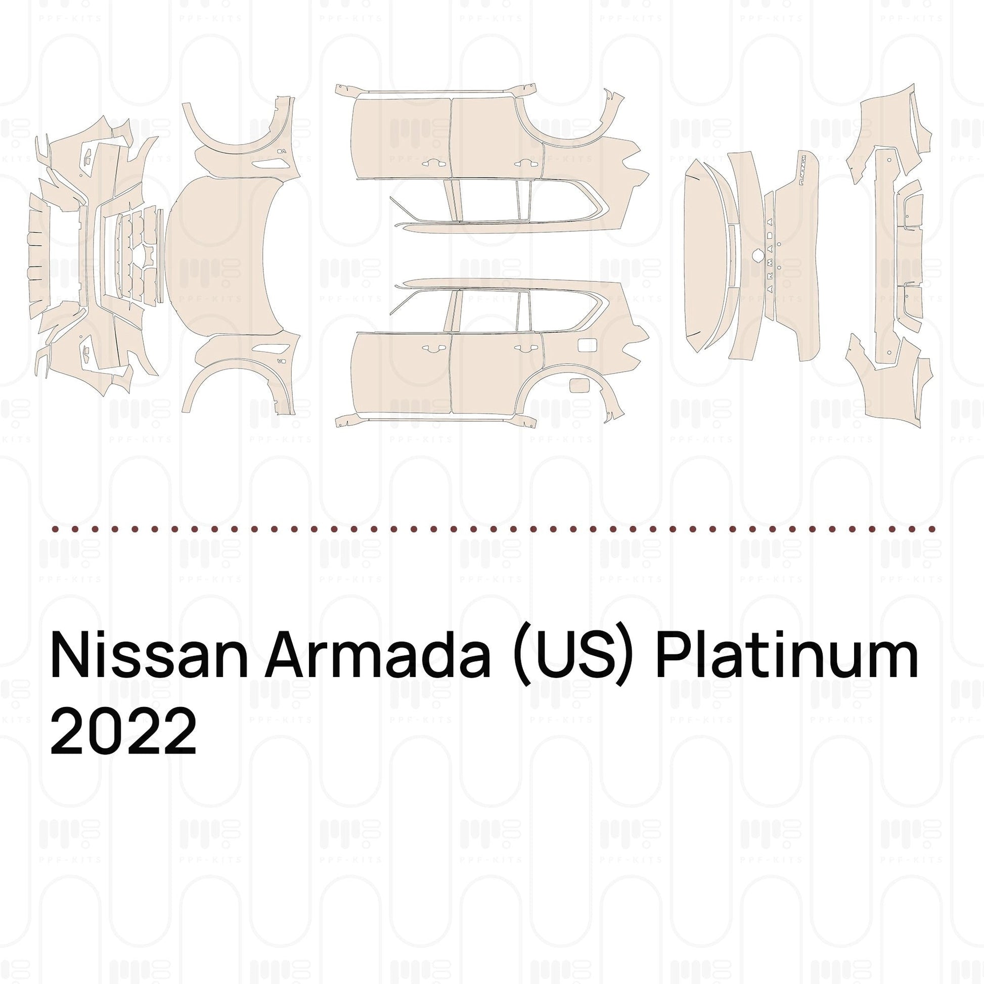 Pre-CutPPFNissanArmada(US)Platinum2022