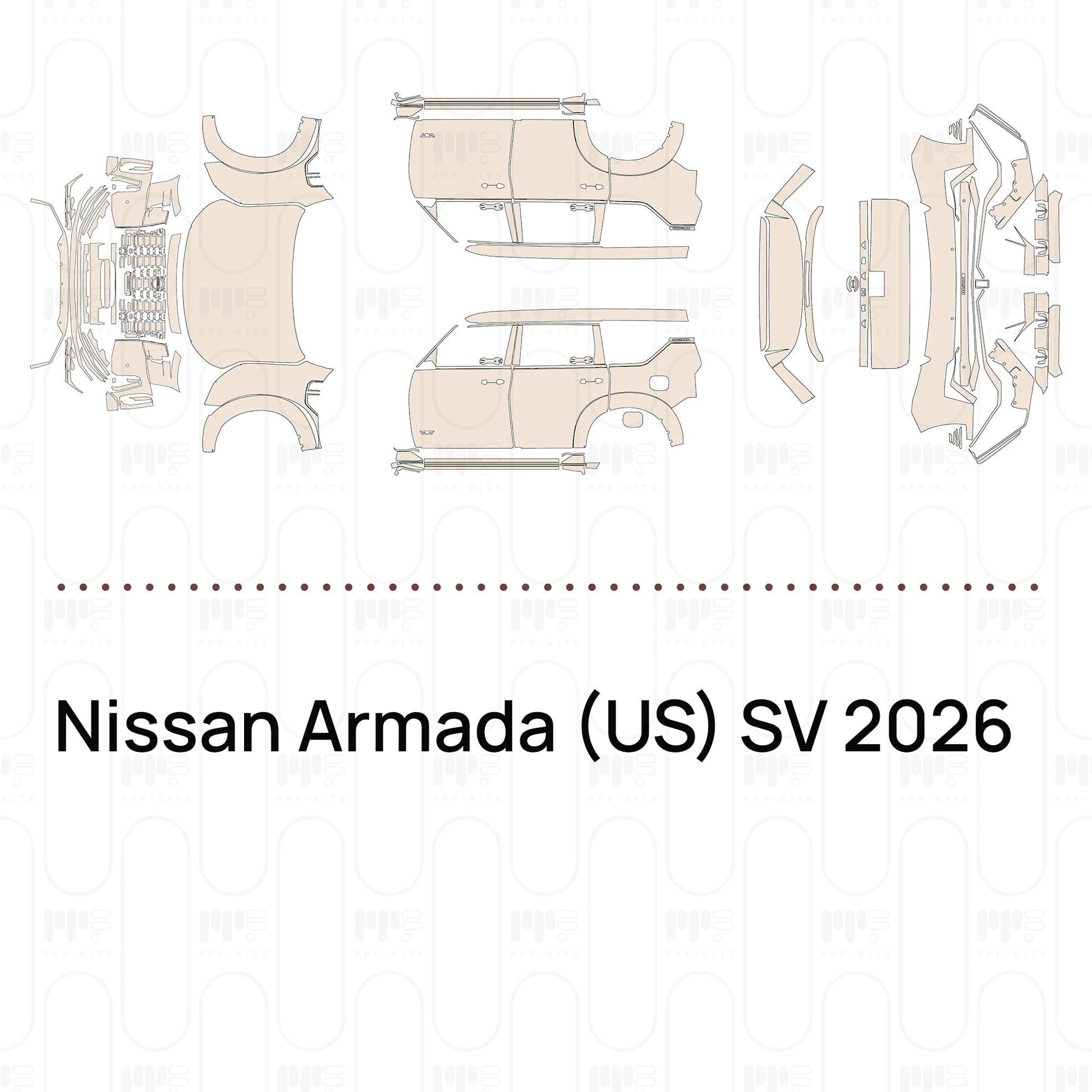 Pre-CutPPFNissanArmada(US)SV2026