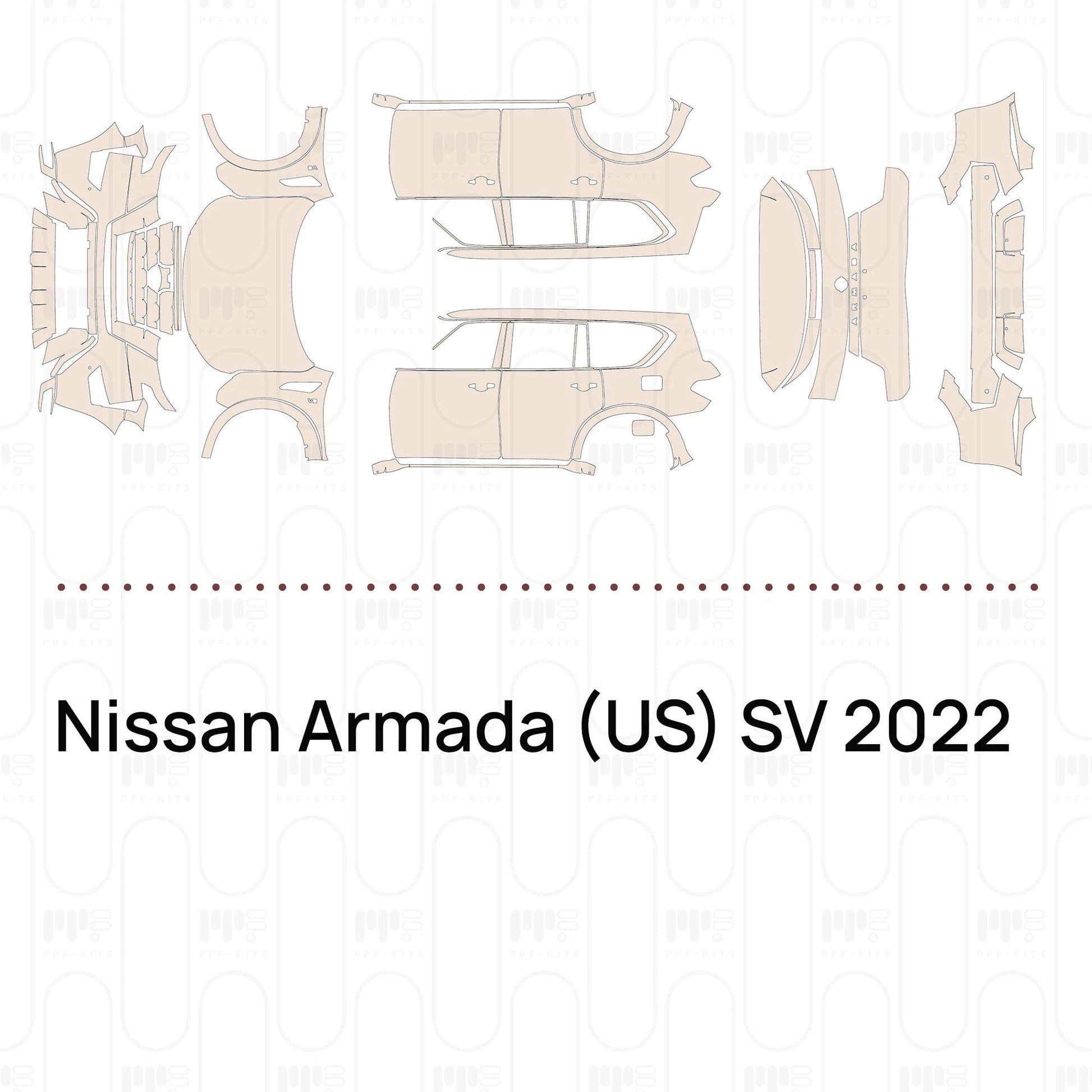 Pre-CutPPFNissanArmada(US)SV2022