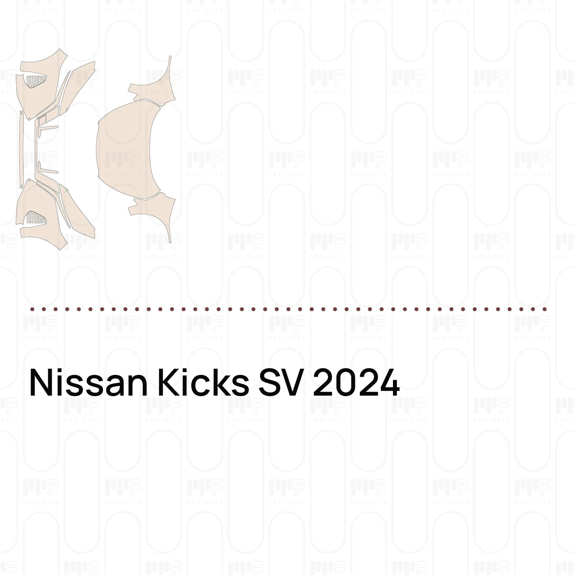 Pre-CutPPFNissanKicksSV2024