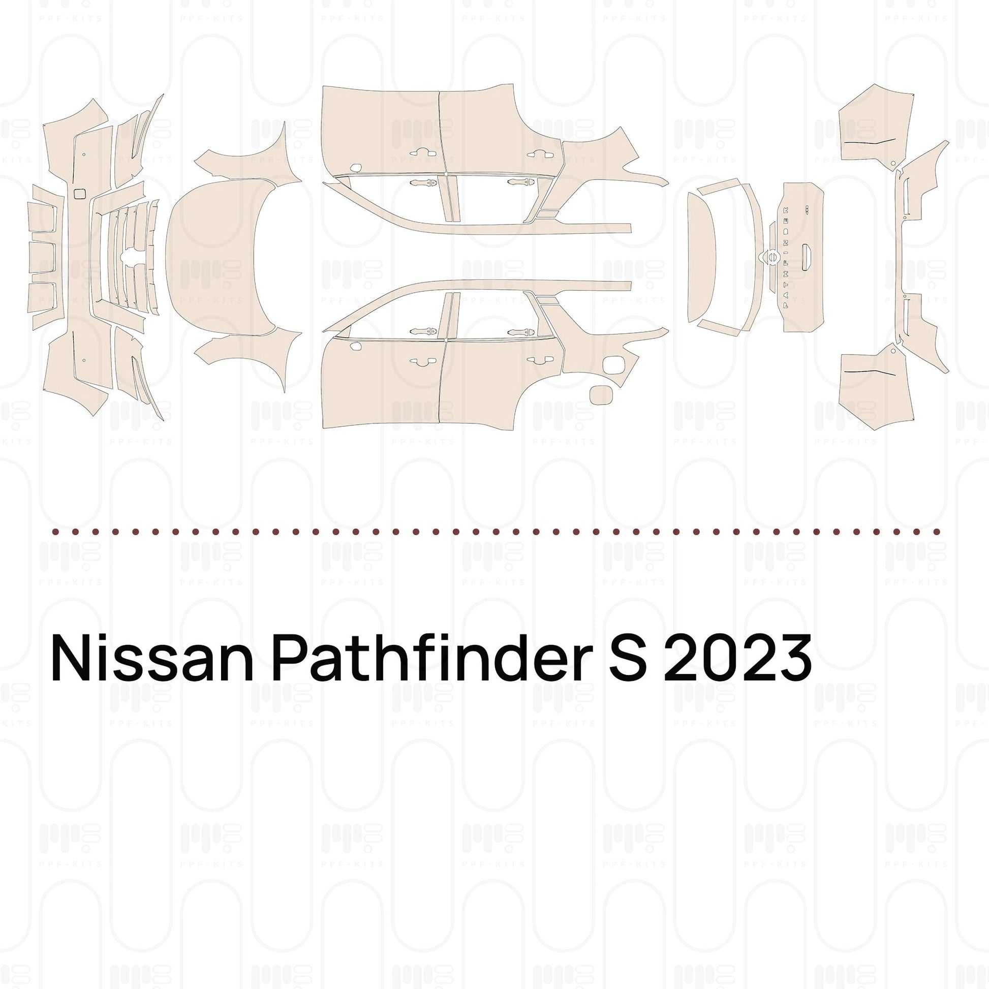 Pre-CutPPFNissanPathfinderS2023