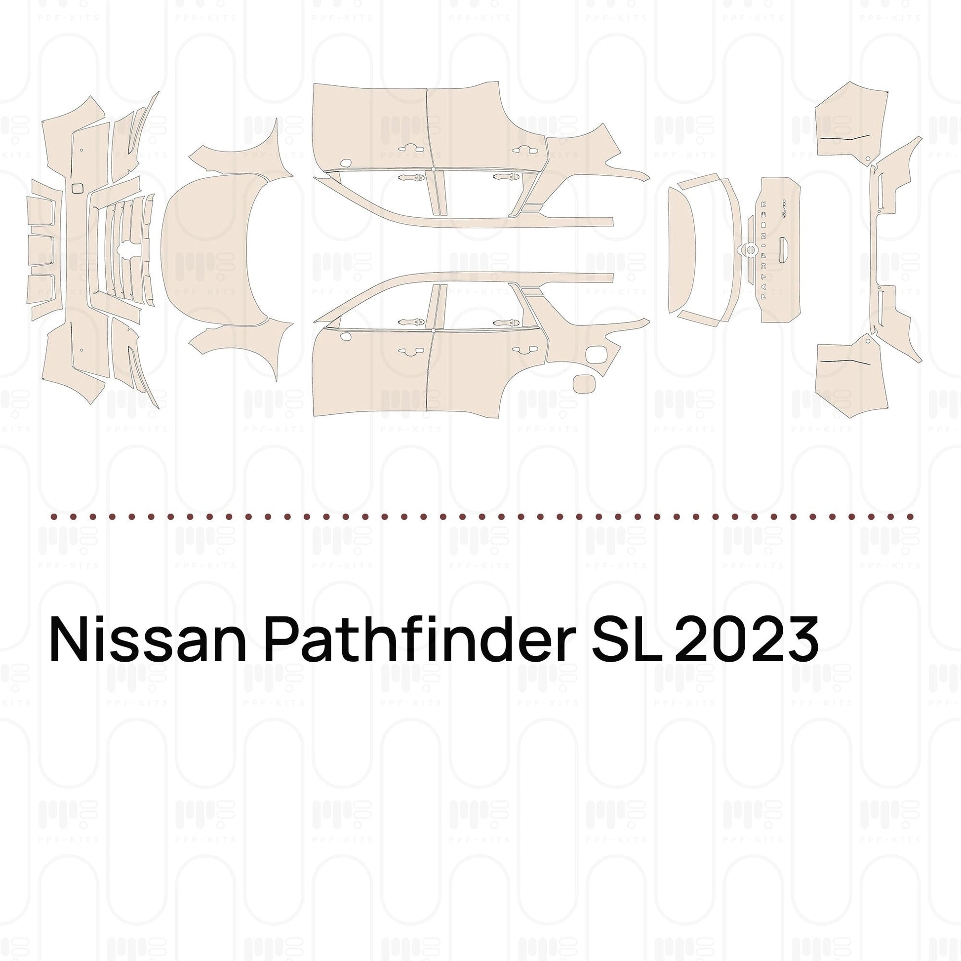 Pre-CutPPFNissanPathfinderSL2023