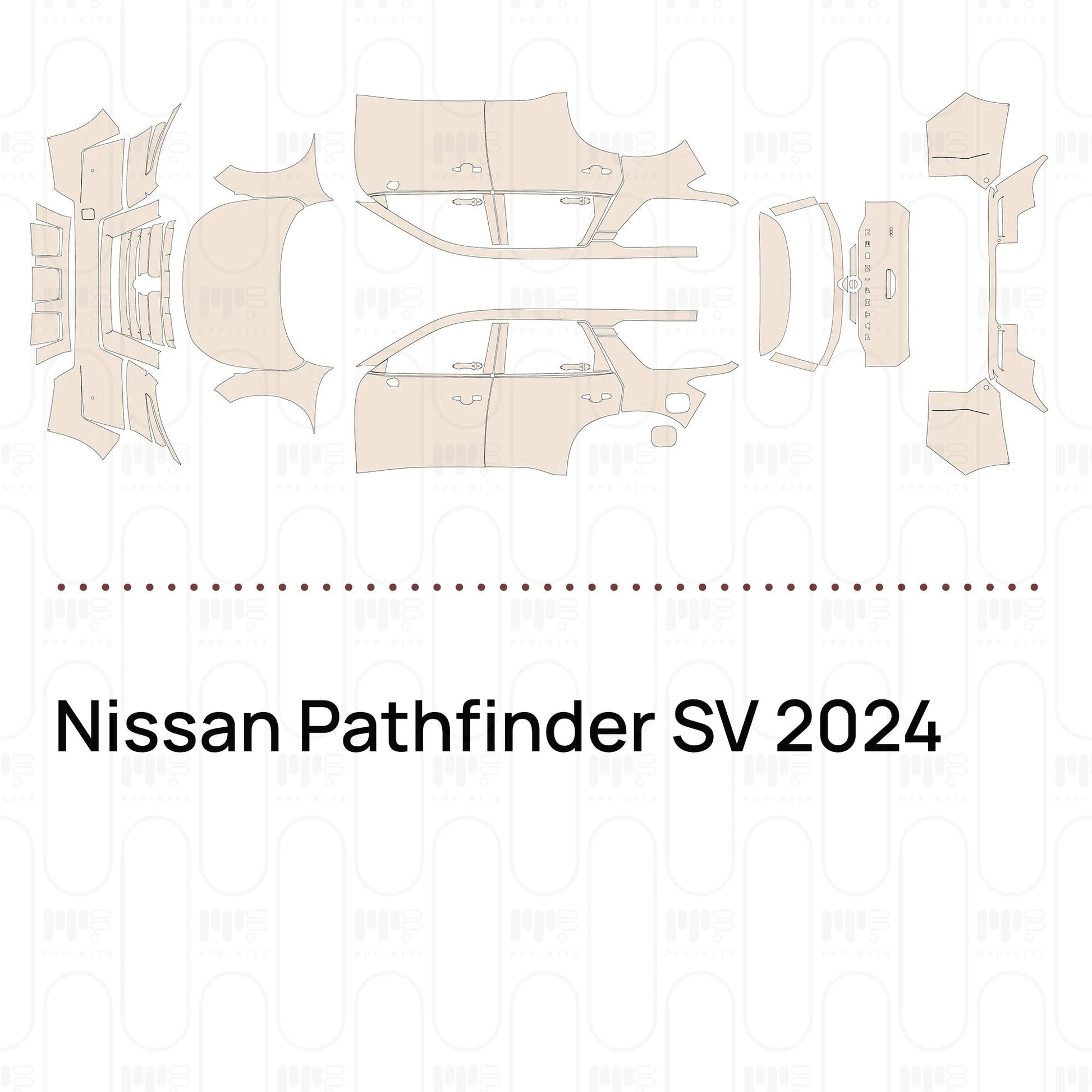 Pre-CutPPFNissanPathfinderSV2024