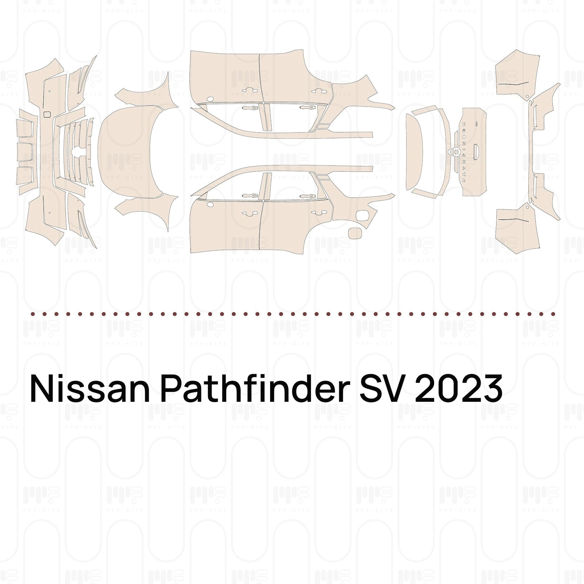 Pre-CutPPFNissanPathfinderSV2023