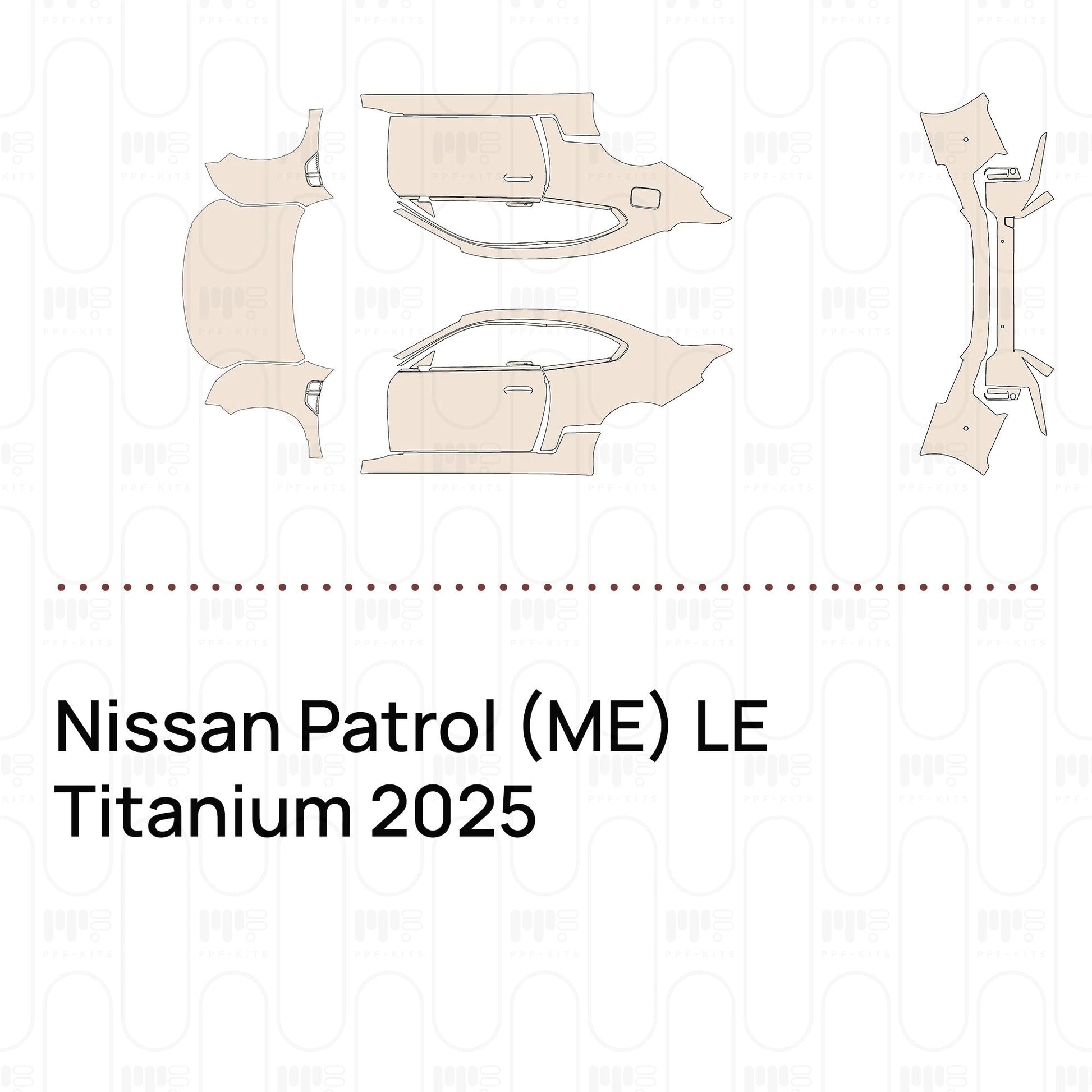 Pre-CutPPFNissanPatrol(ME)LETitanium2025
