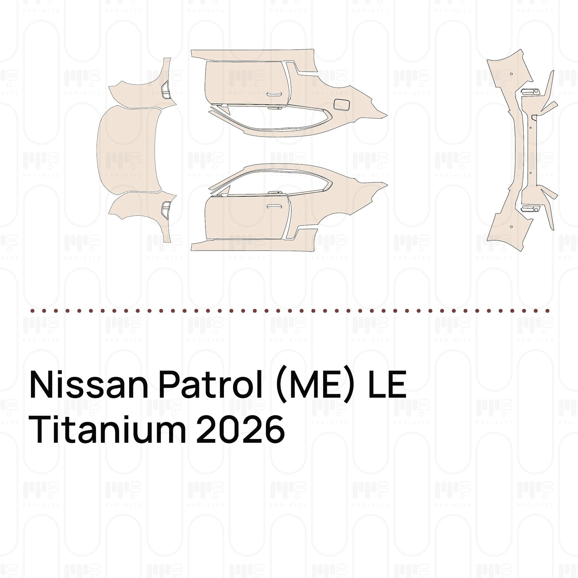 Pre-CutPPFNissanPatrol(ME)LETitanium2026