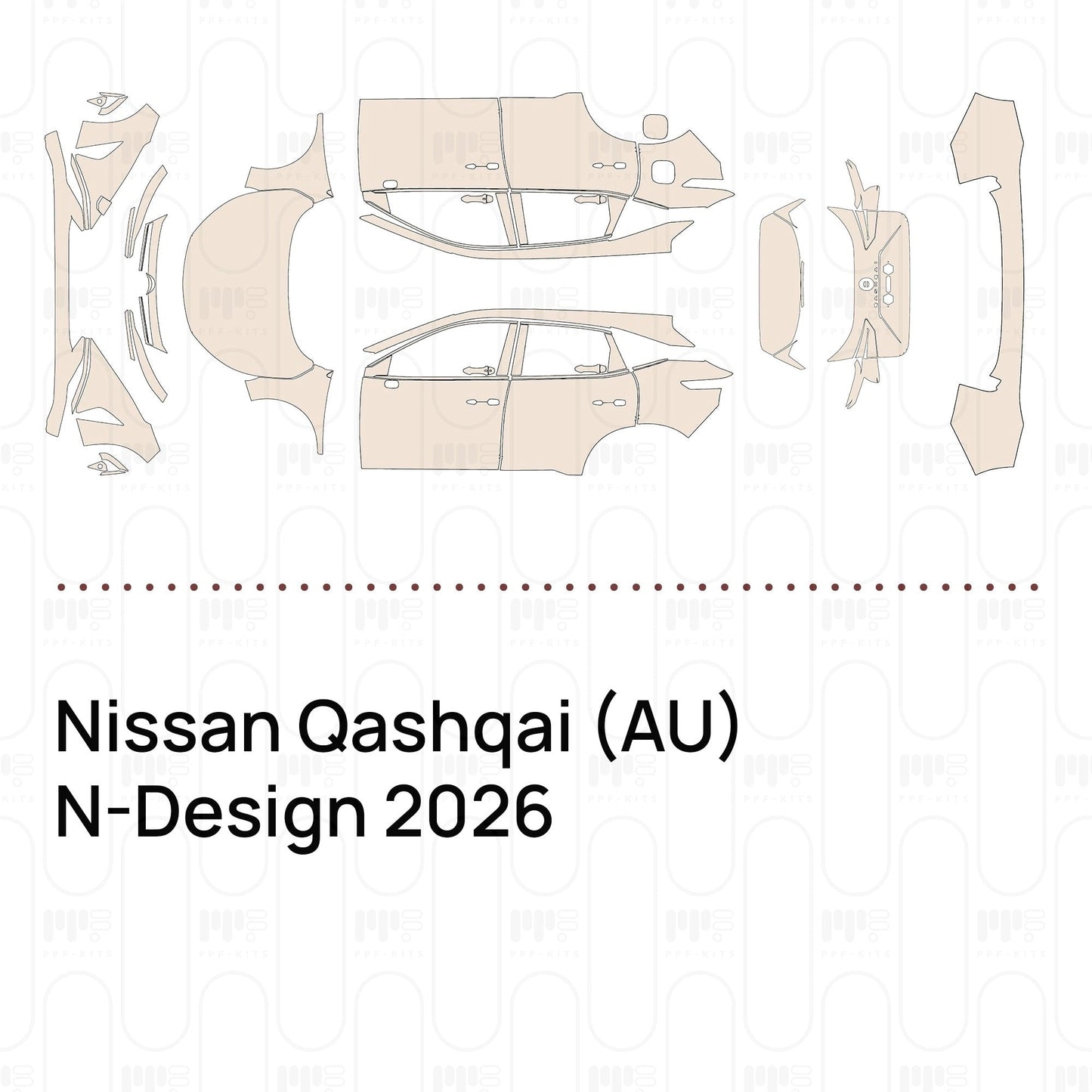Pre-CutPPFNissanQashqai(AU)N-Design2026