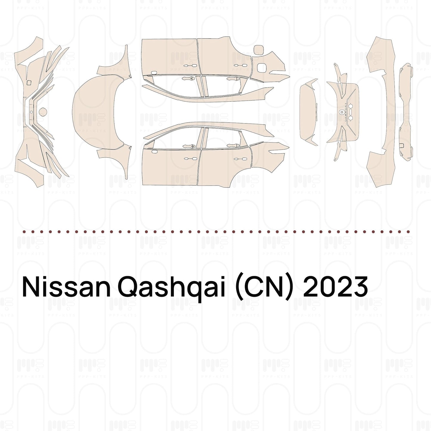 Pre-CutPPFNissanQashqai(CN)2023