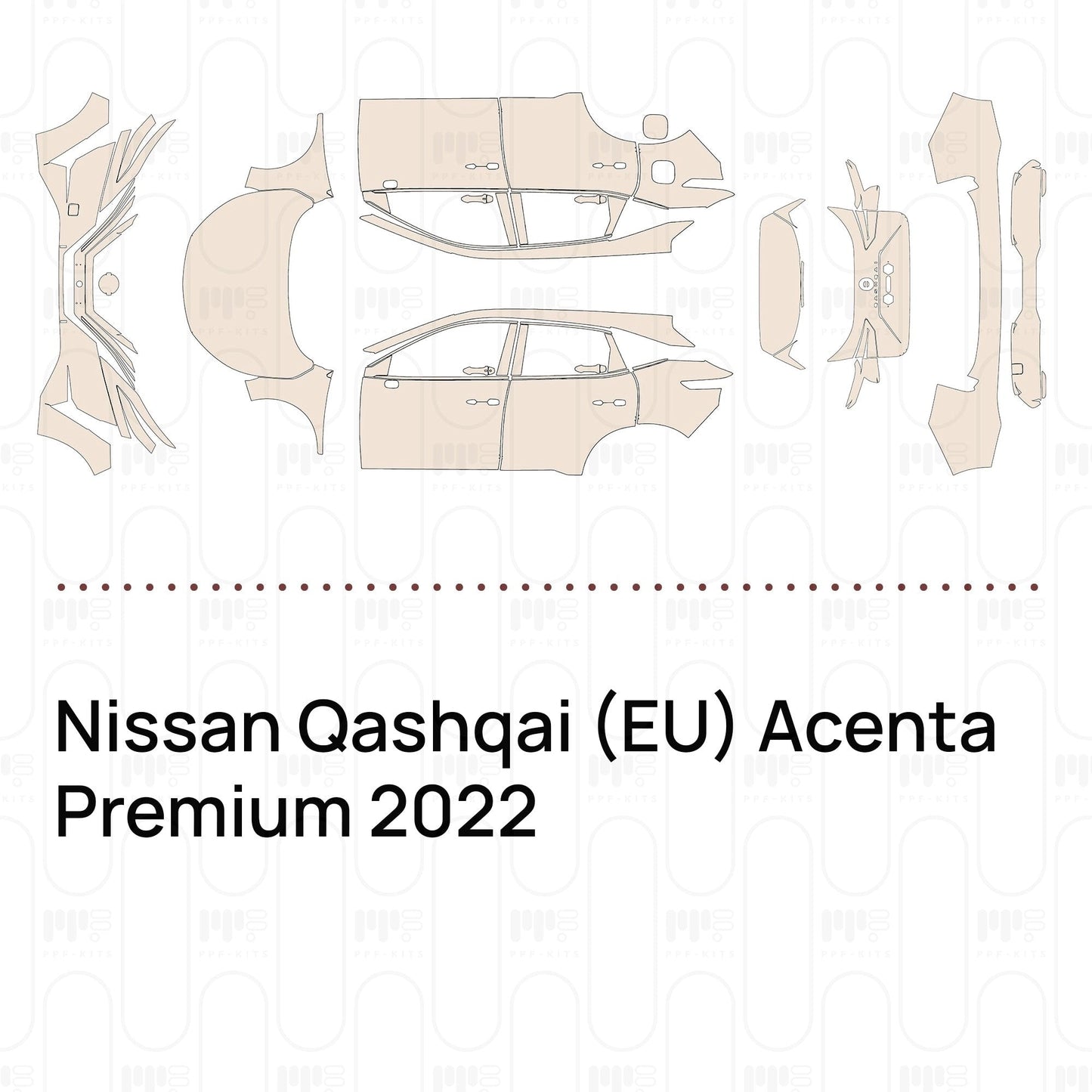 Pre-CutPPFNissanQashqai(EU)AcentaPremium2022