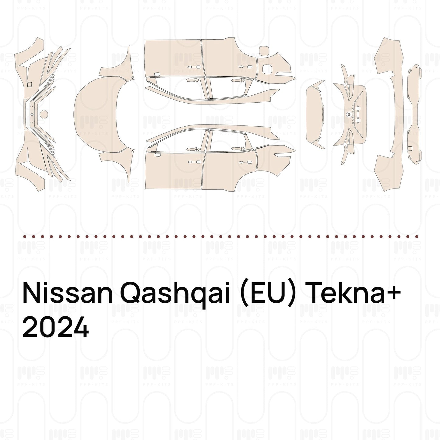 Pre-CutPPFNissanQashqai(EU)Tekna+2024