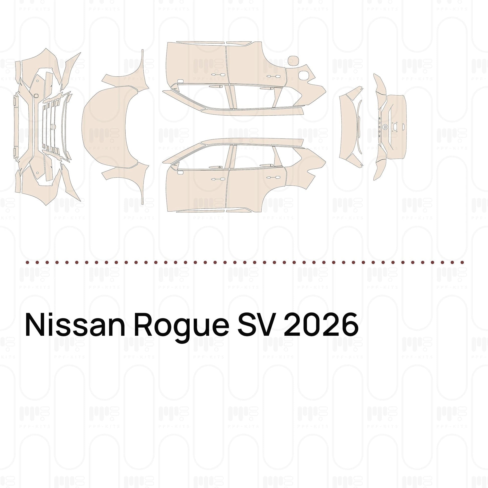 Pre-CutPPFNissanRogueSV2026