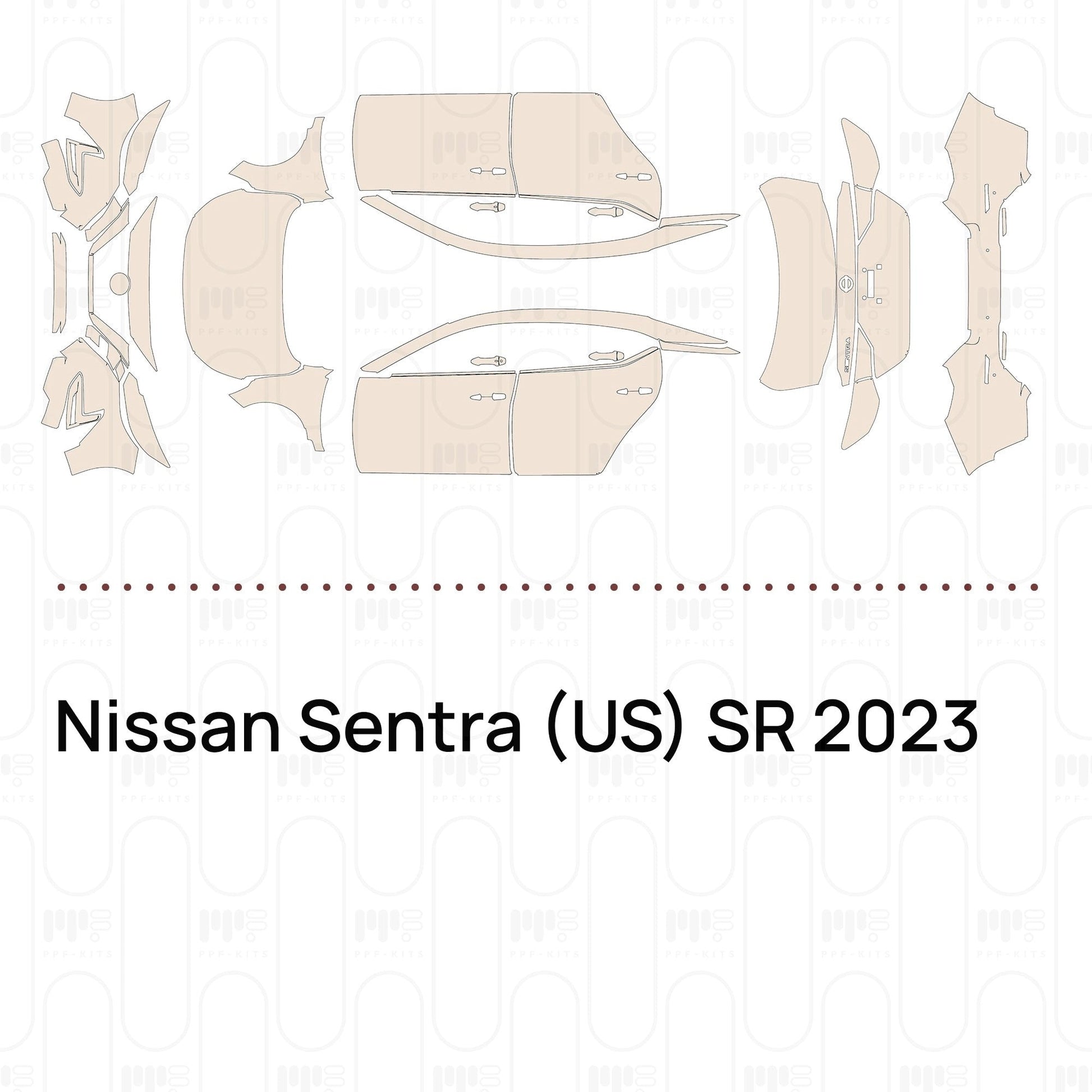 Pre-CutPPFNissanSentra(US)SR2023