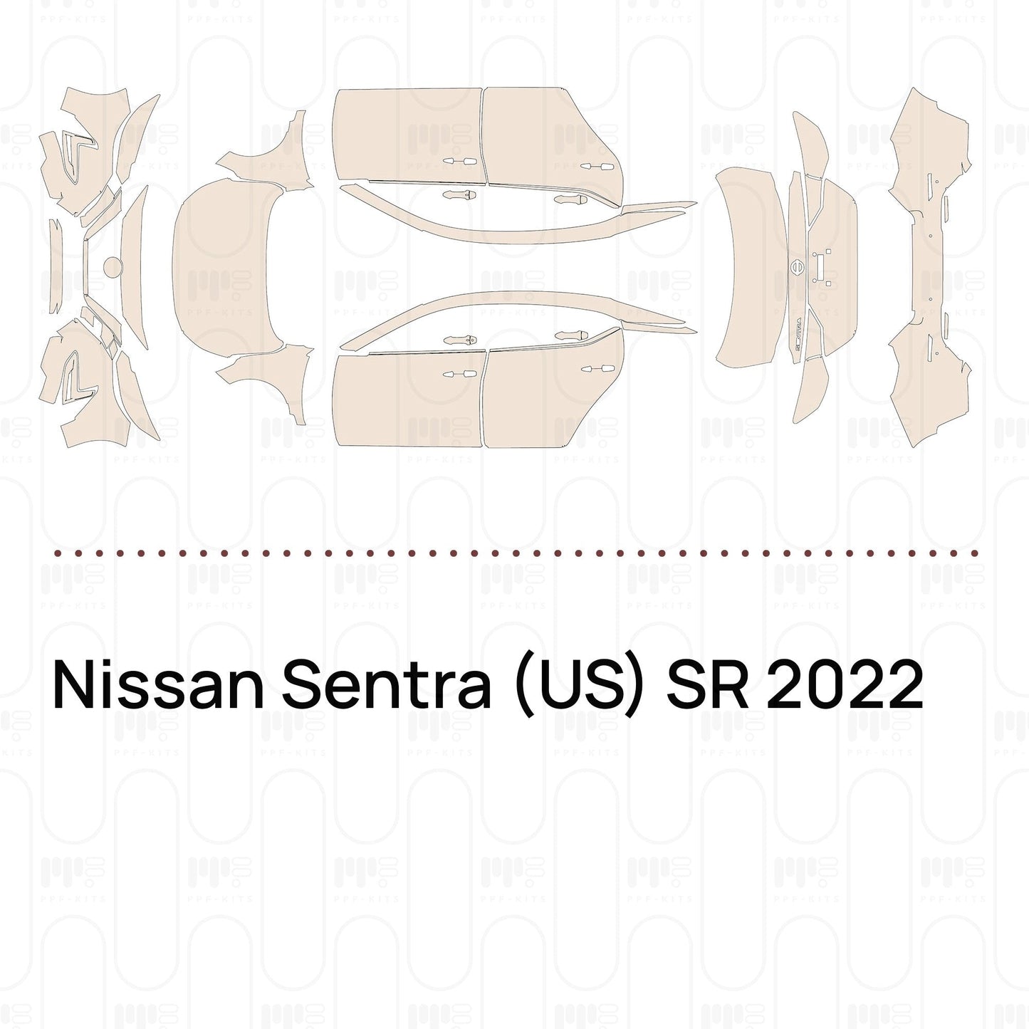 Pre-CutPPFNissanSentra(US)SR2022