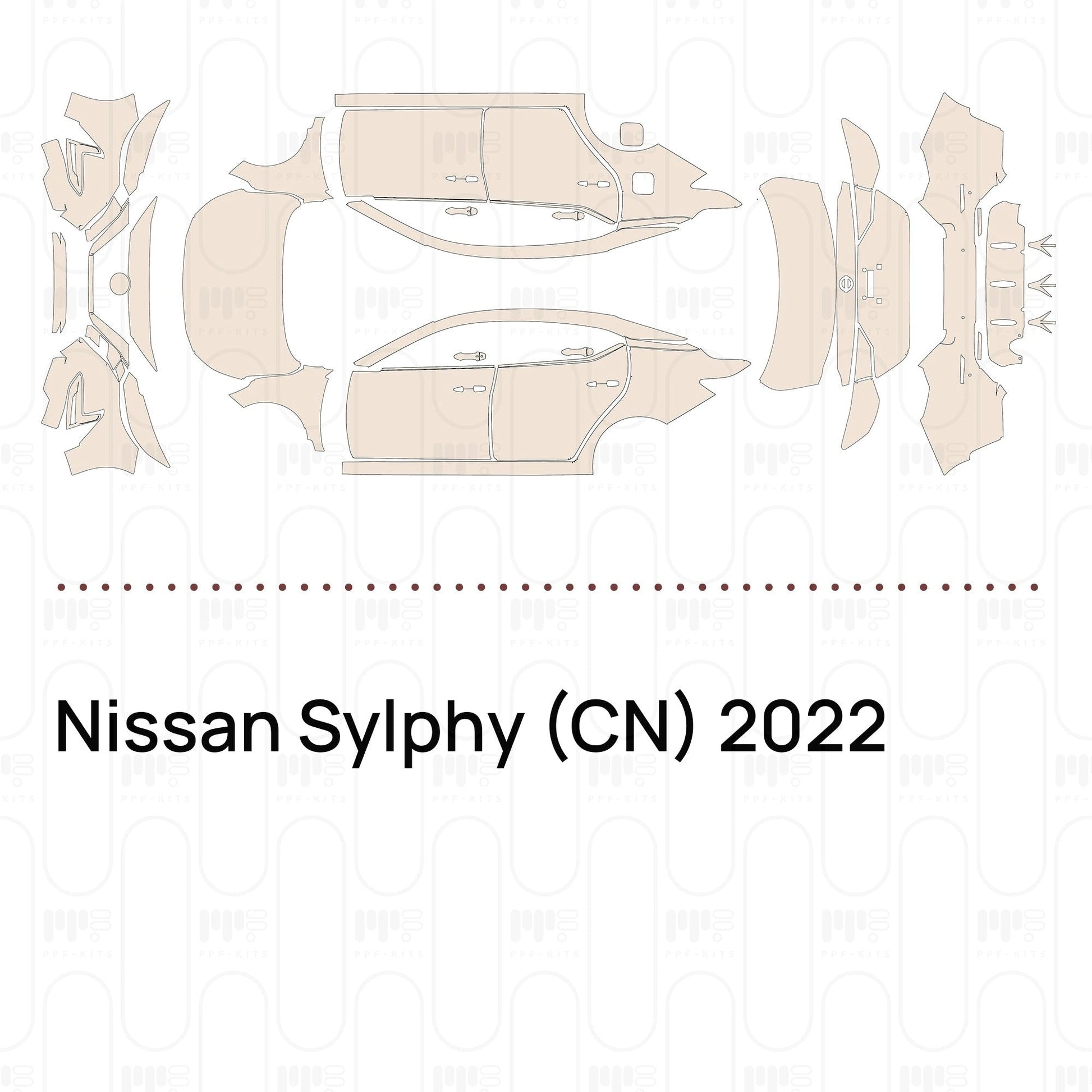 Pre-CutPPFNissanSylphy(CN)2022