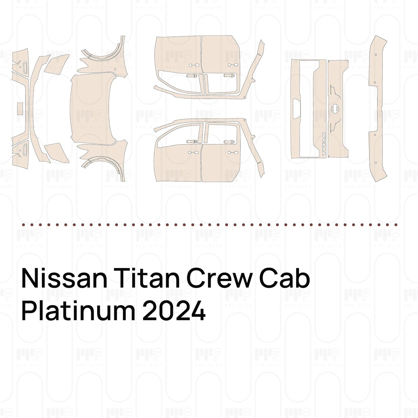 Pre-CutPPFNissanTitanCrewCabPlatinum2024