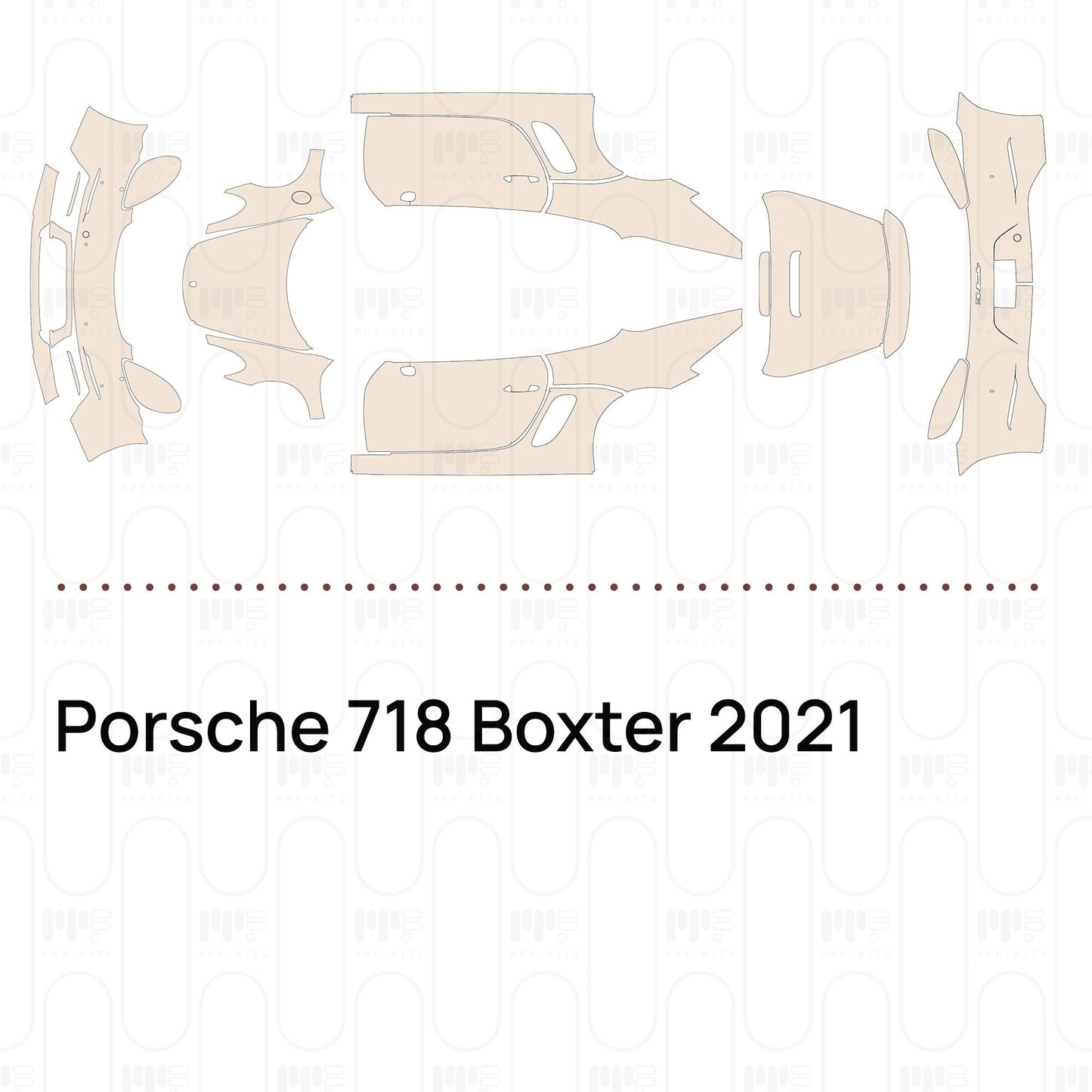 Pre-CutPPFPorsche718Boxter2021