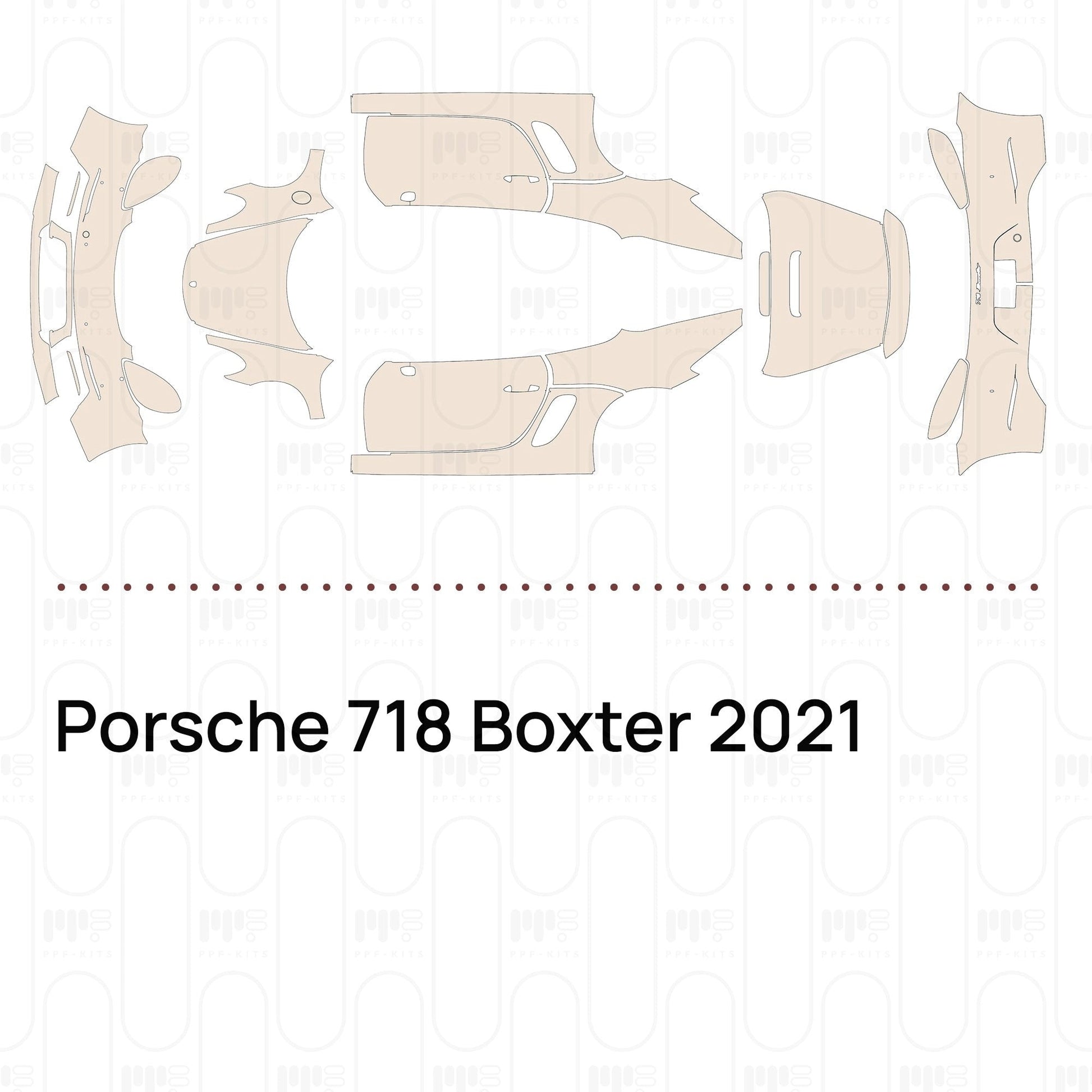 Pre-CutPPFPorsche718Boxter2021