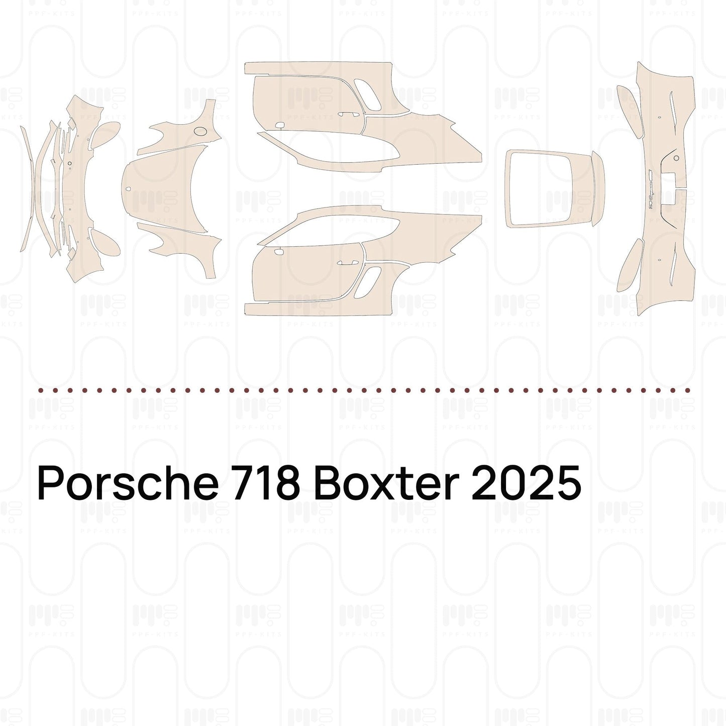 Pre-CutPPFPorsche718Boxter2025
