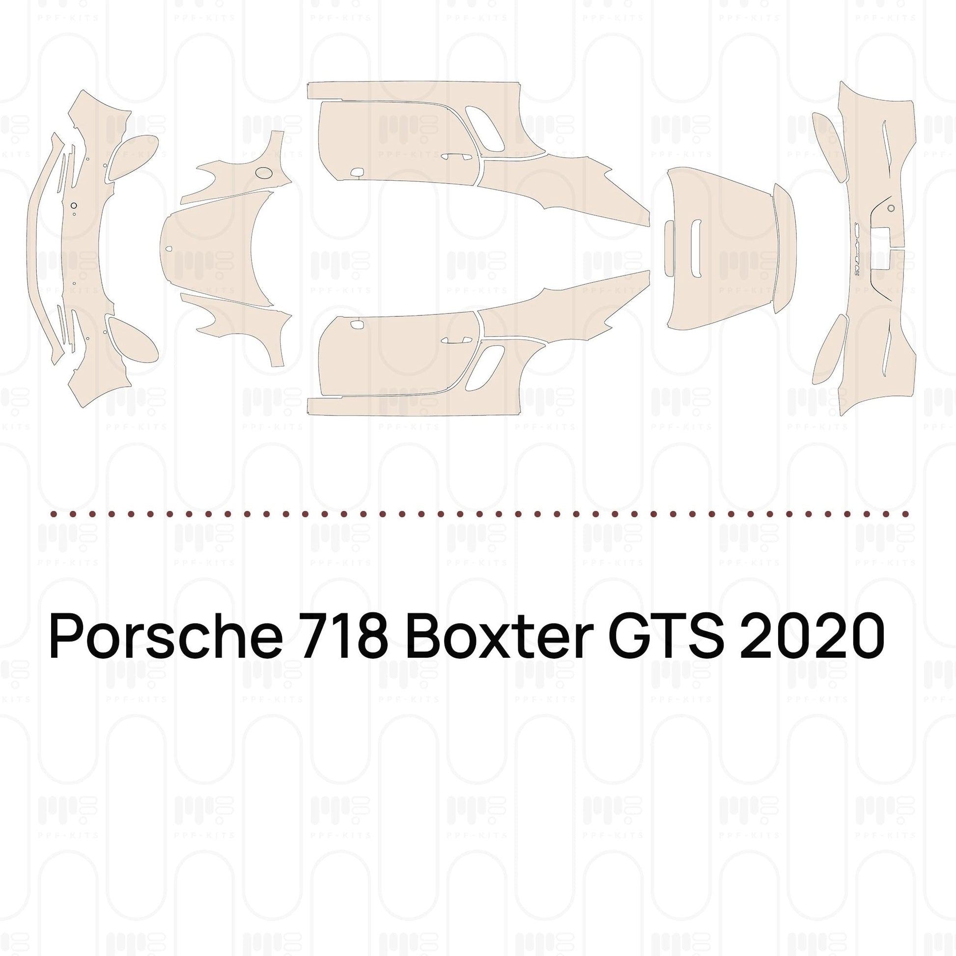 Pre-CutPPFPorsche718BoxterGTS2020