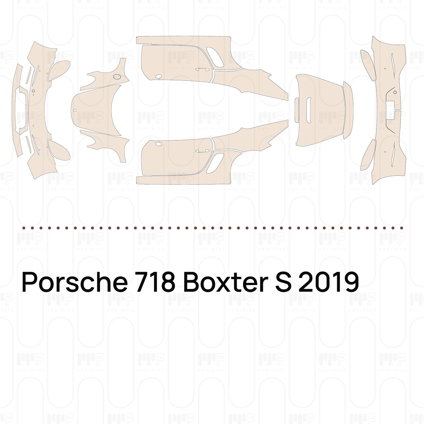 Pre-CutPPFPorsche718BoxterS2019