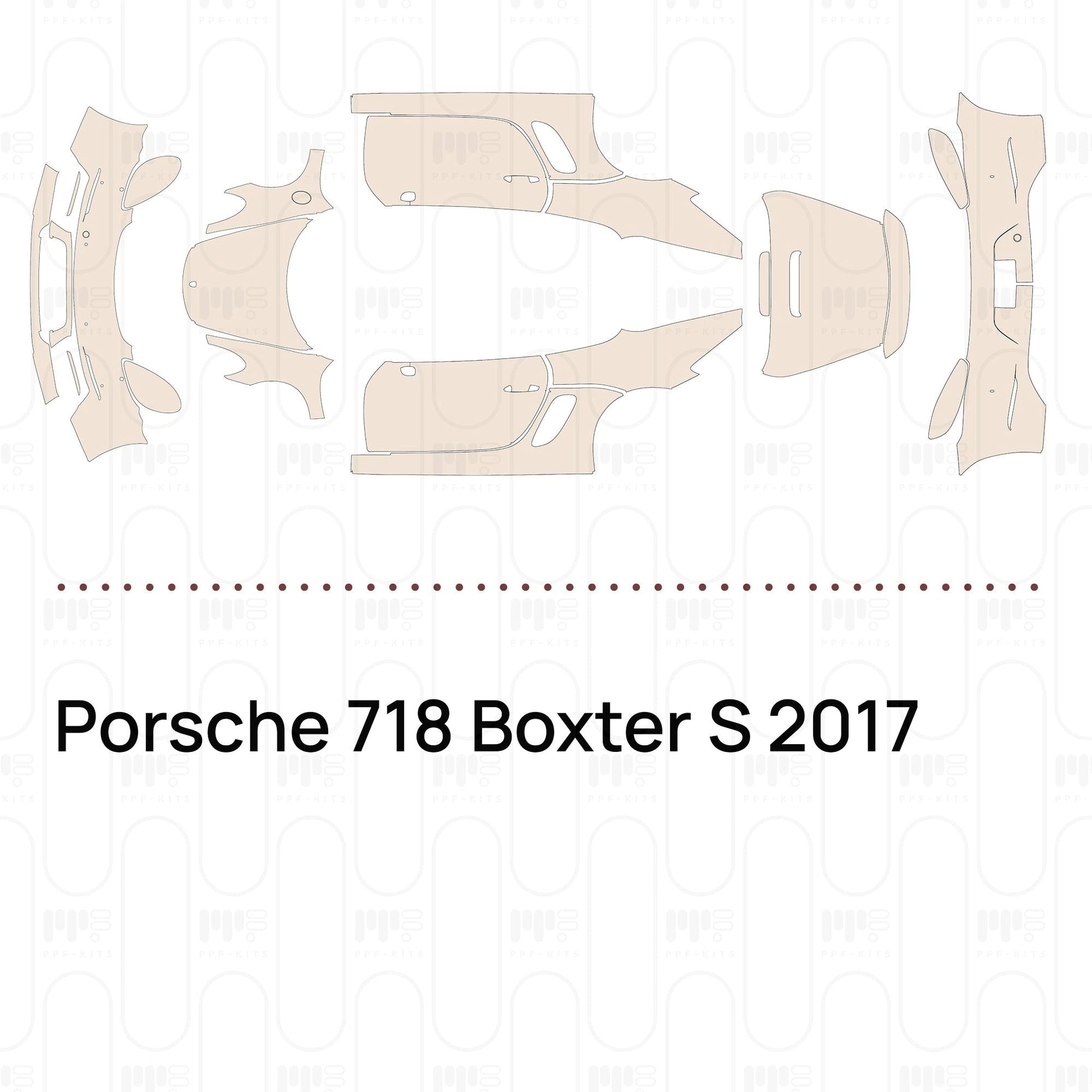 Pre-CutPPFPorsche718BoxterS2017