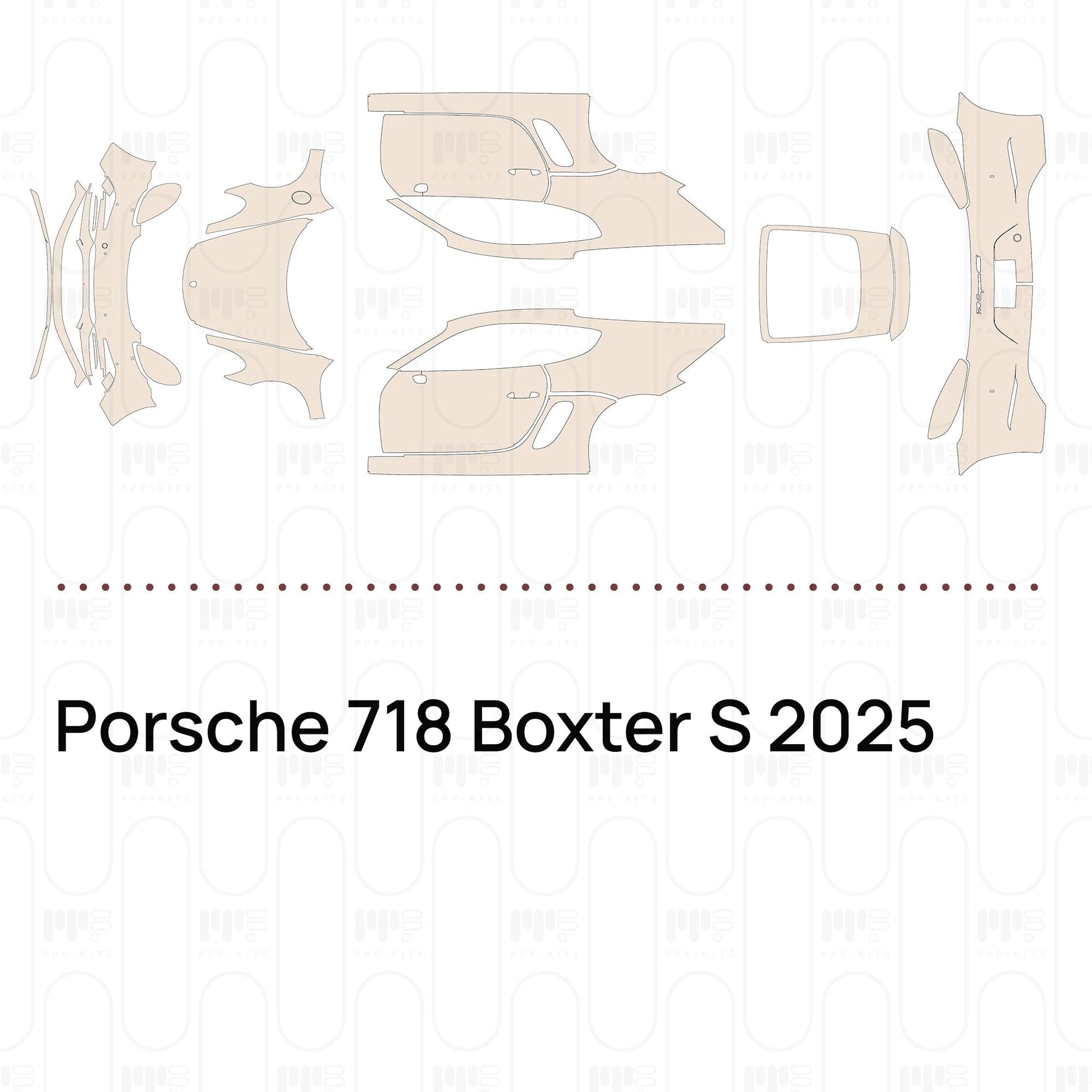 Pre-CutPPFPorsche718BoxterS2025