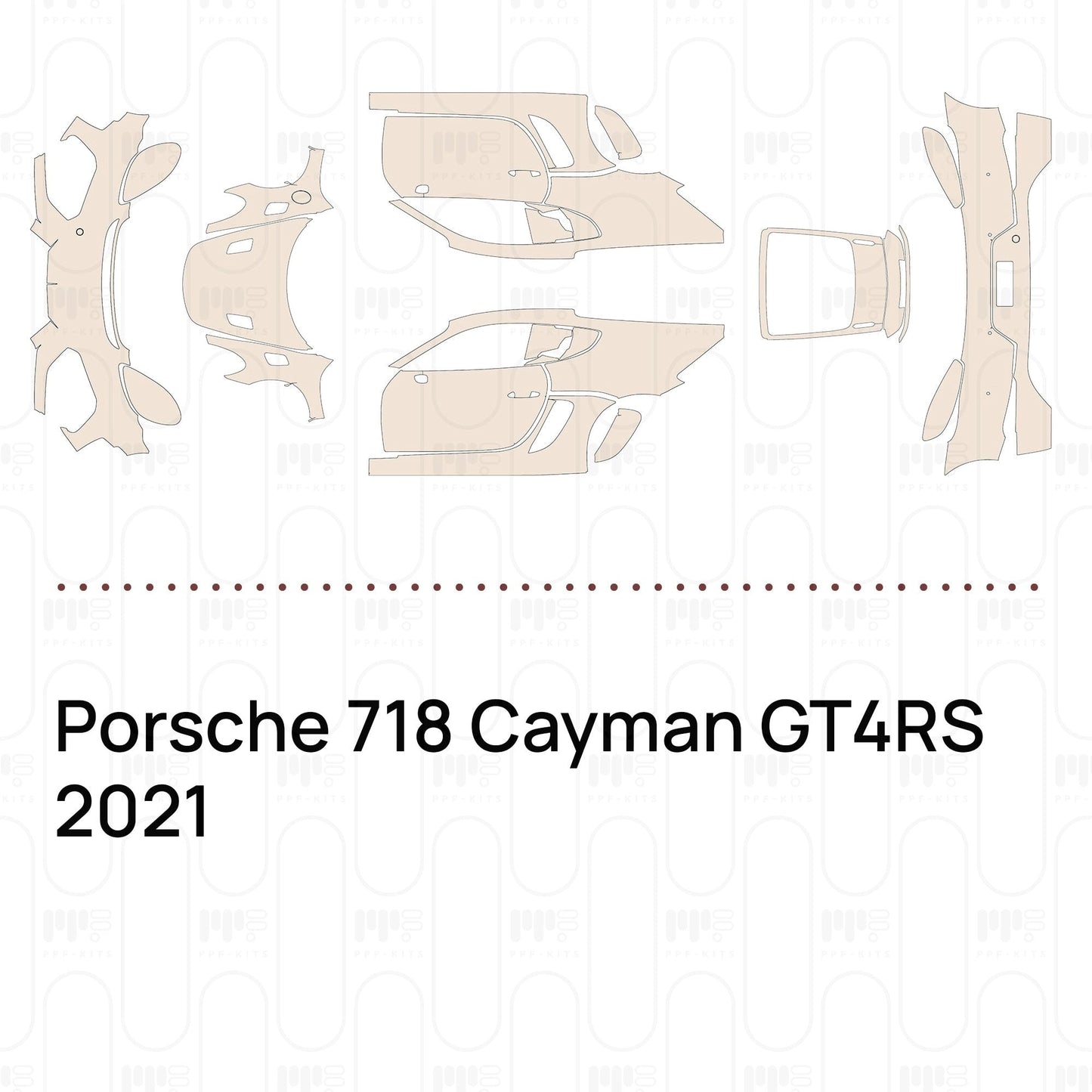 Pre-CutPPFPorsche718CaymanGT4RS2021