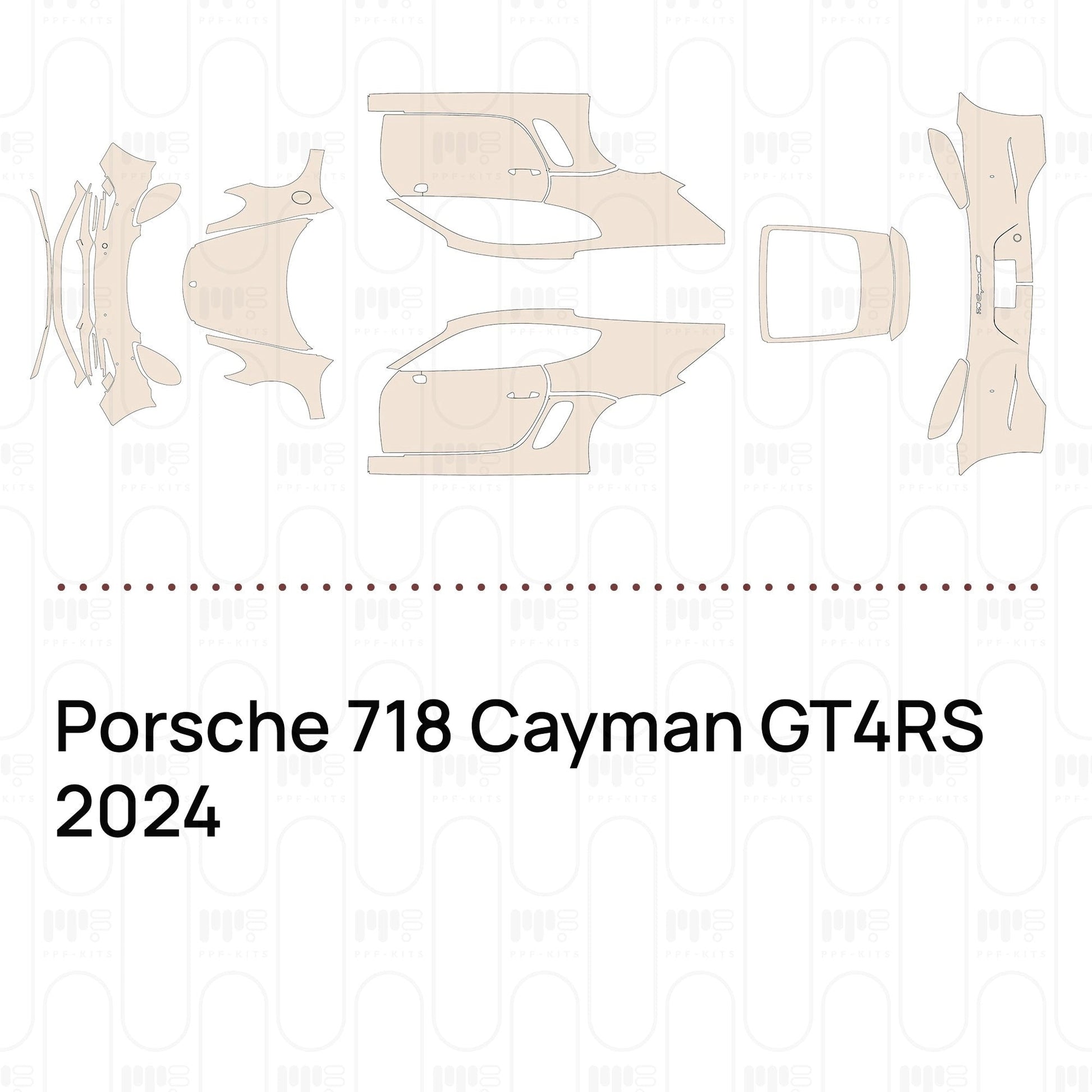 Pre-CutPPFPorsche718CaymanGT4RS2024