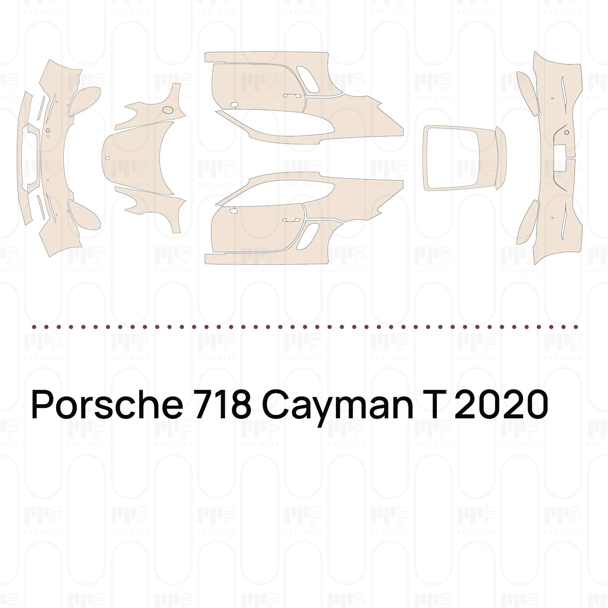 Pre-CutPPFPorsche718CaymanT2020