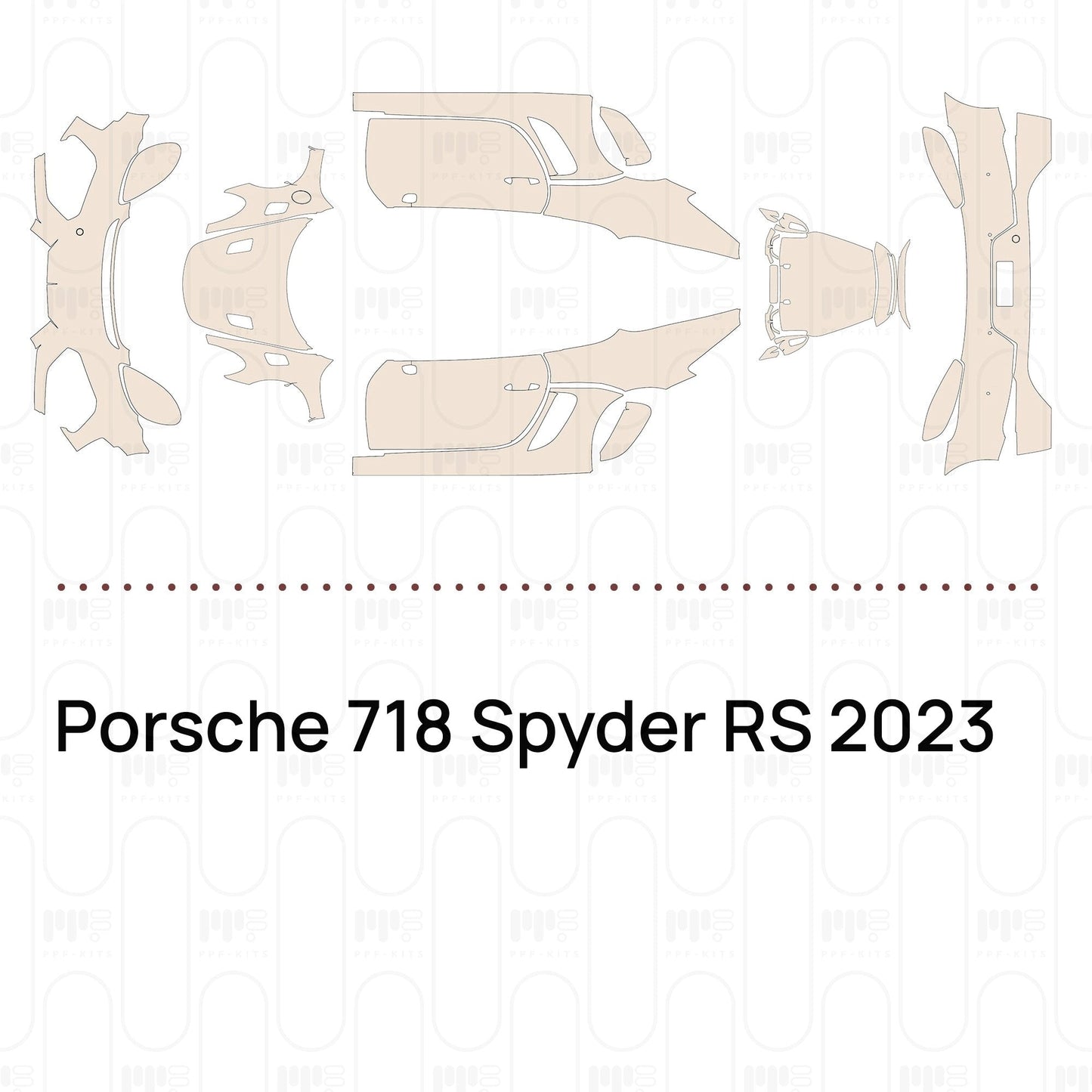 Pre-CutPPFPorsche718SpyderRS2023