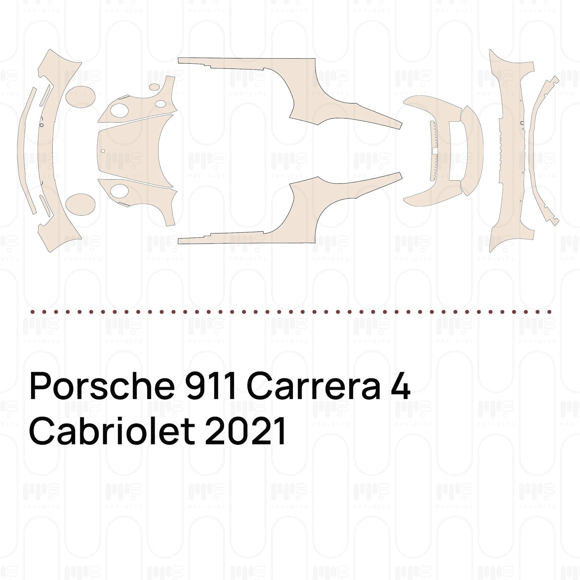 Pre-CutPPFPorsche911Carrera4Cabriolet2021