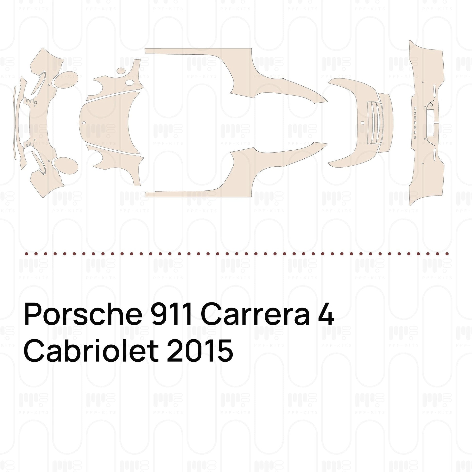 Pre-CutPPFPorsche911Carrera4Cabriolet2015
