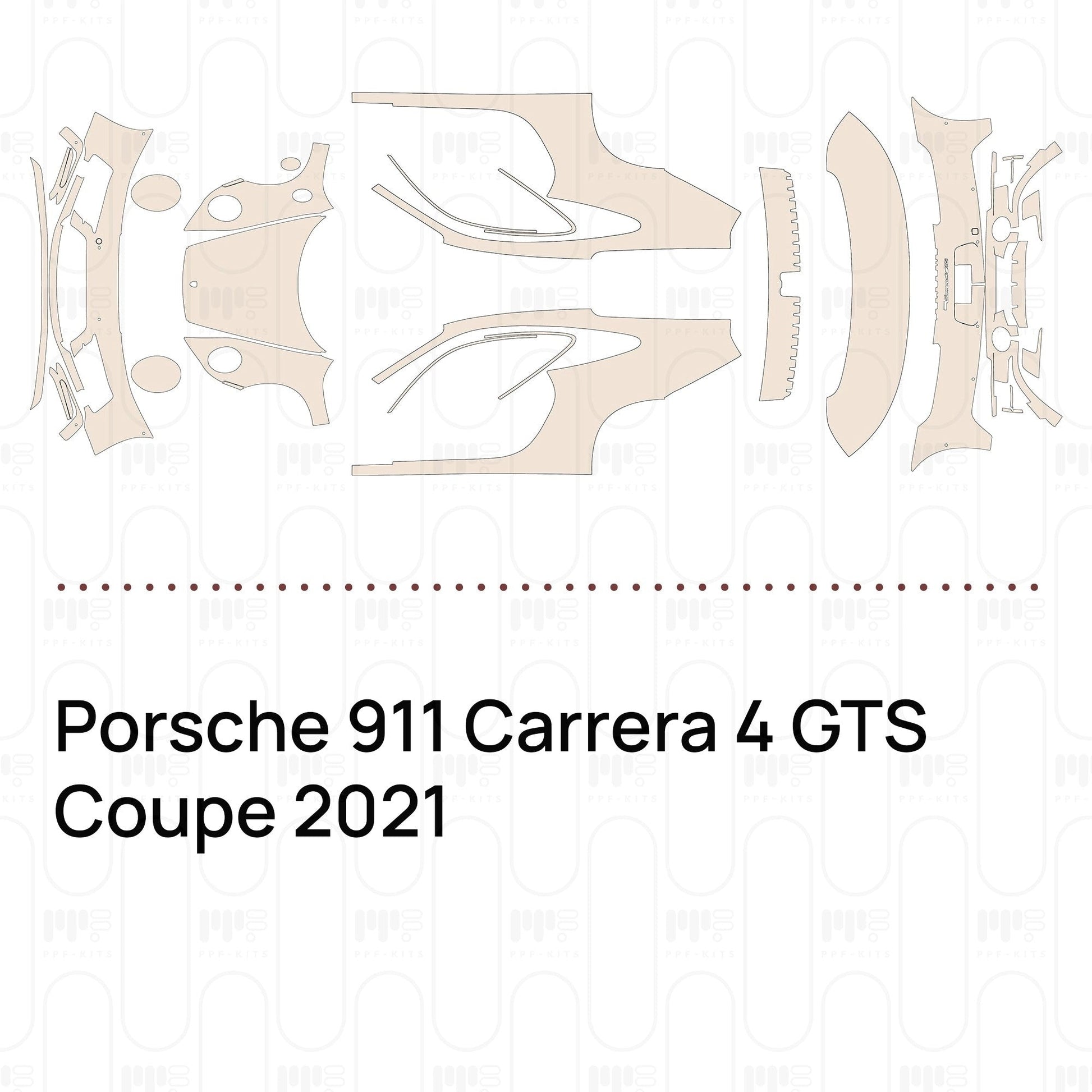 Pre-CutPPFPorsche911Carrera4GTSCoupe2021