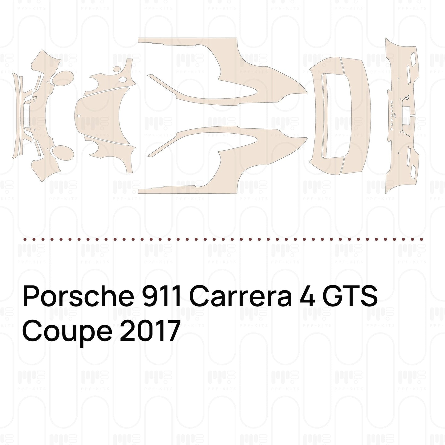 Pre-CutPPFPorsche911Carrera4GTSCoupe2017