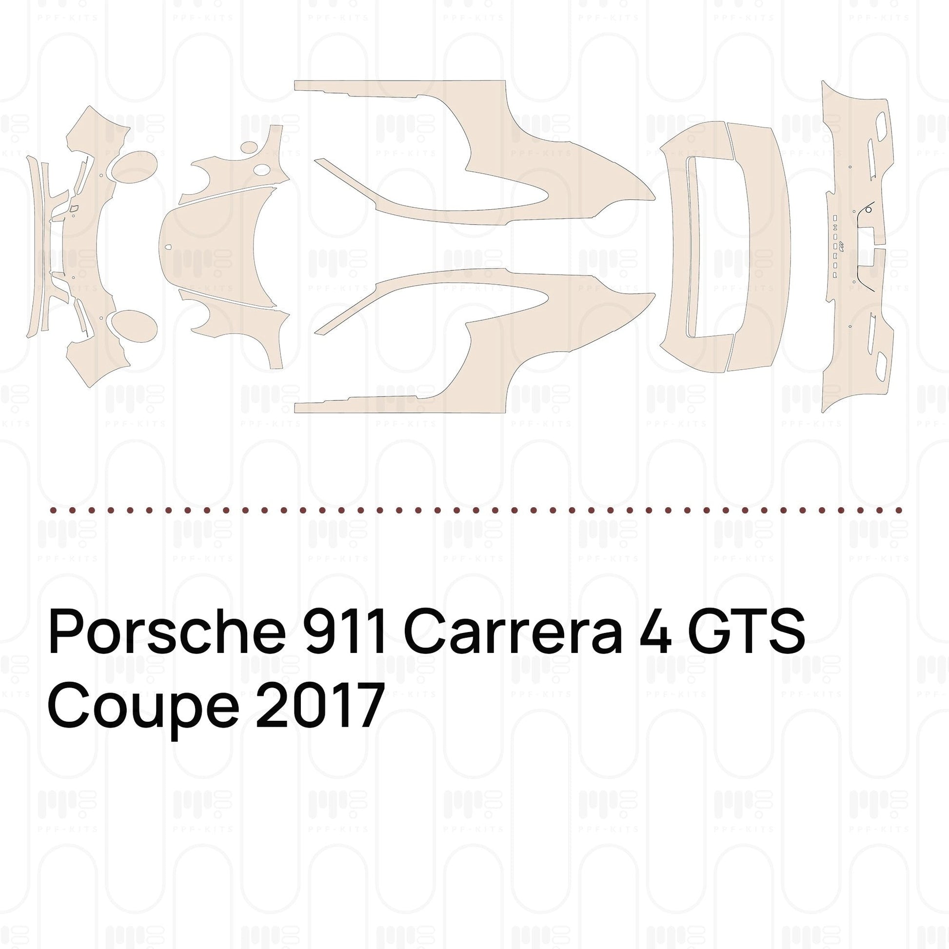 Pre-CutPPFPorsche911Carrera4GTSCoupe2017