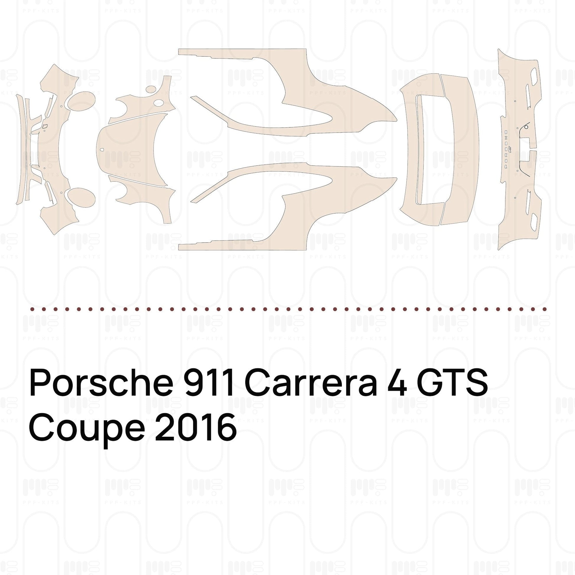 Pre-CutPPFPorsche911Carrera4GTSCoupe2016