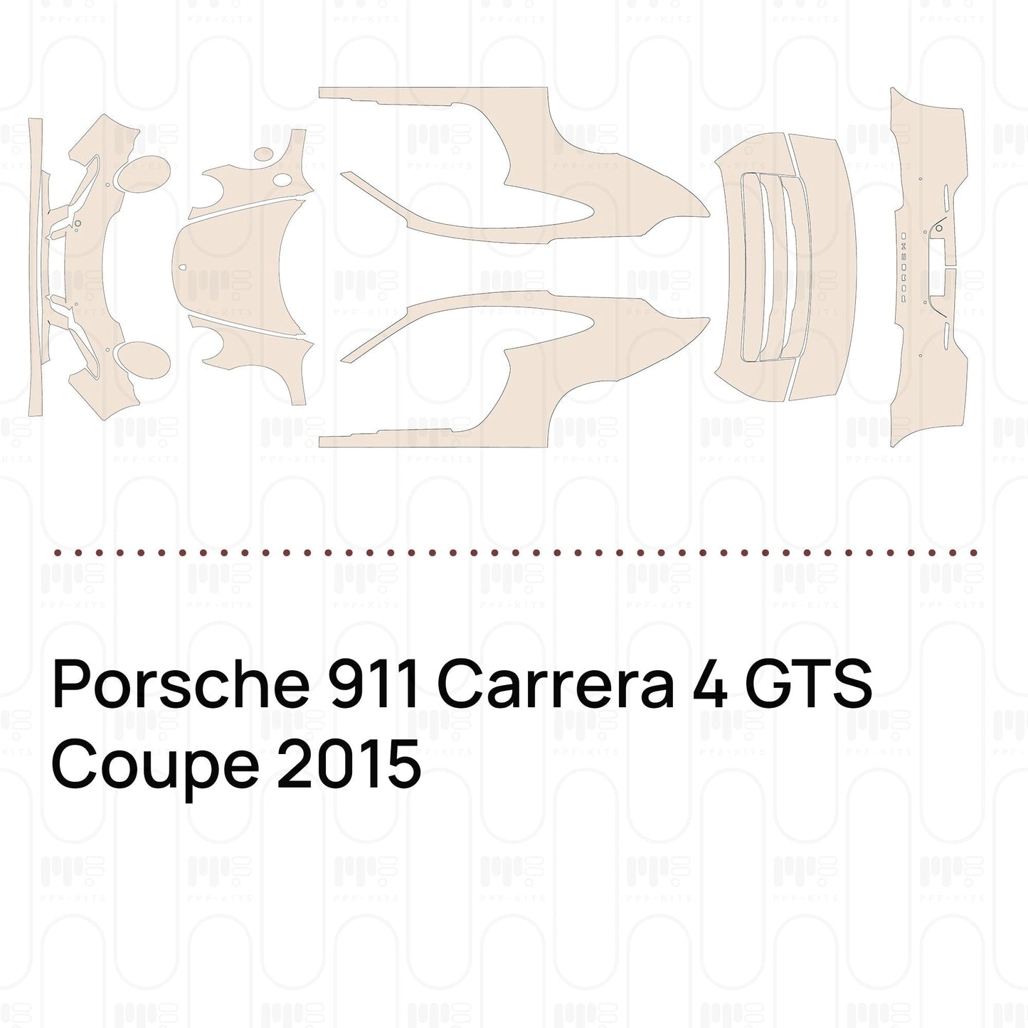 Pre-CutPPFPorsche911Carrera4GTSCoupe2015