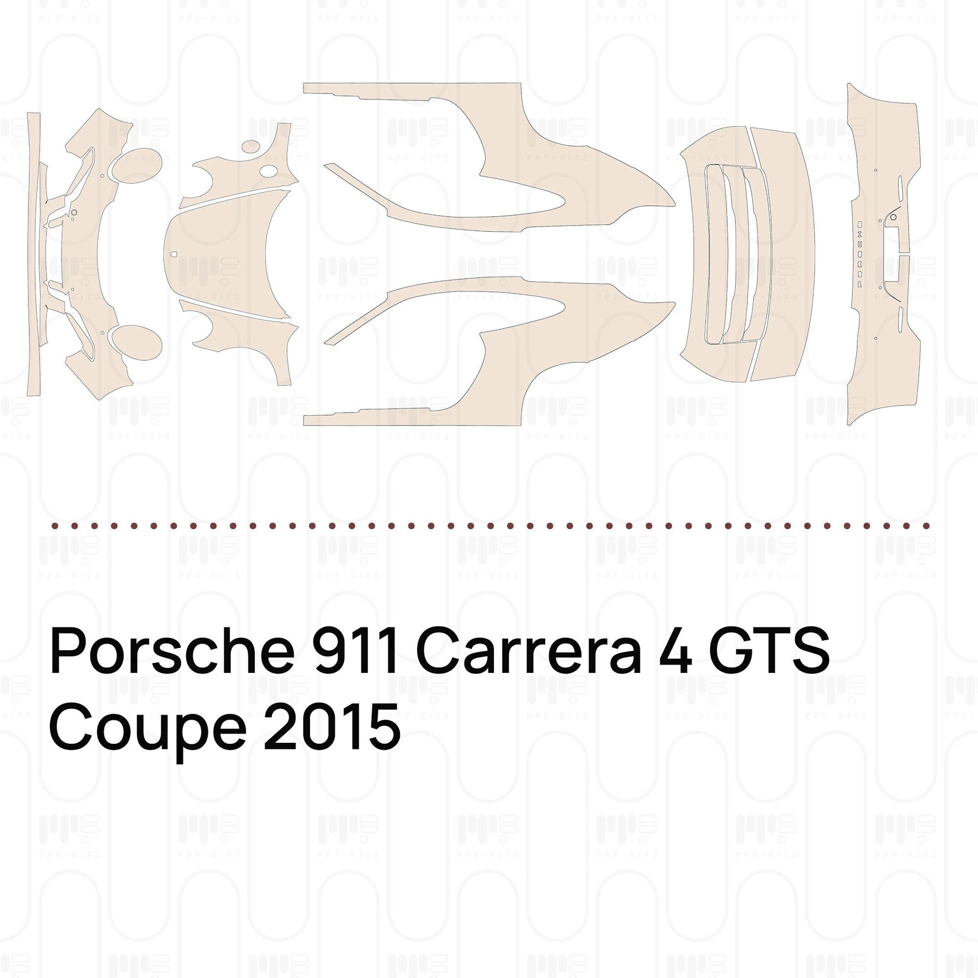 Pre-CutPPFPorsche911Carrera4GTSCoupe2015