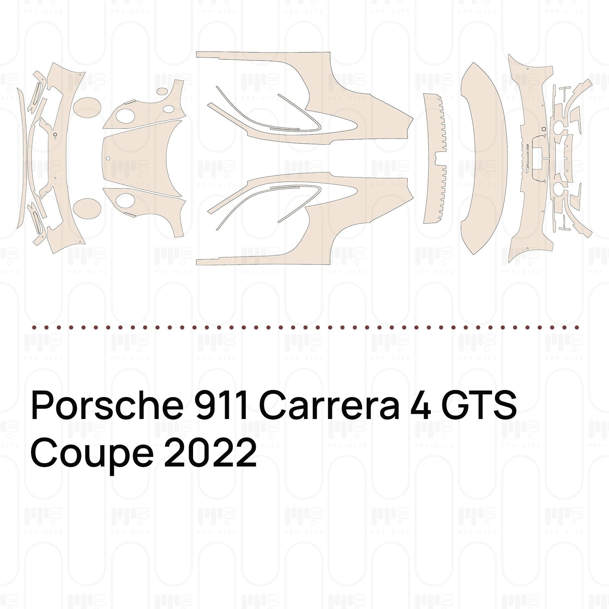 Pre-CutPPFPorsche911Carrera4GTSCoupe2022