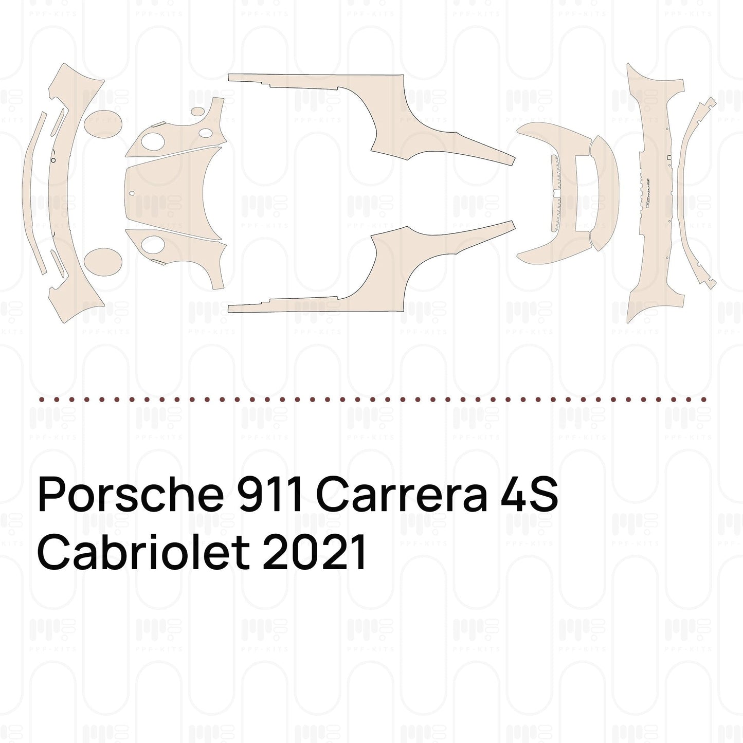 Pre-CutPPFPorsche911Carrera4SCabriolet2021