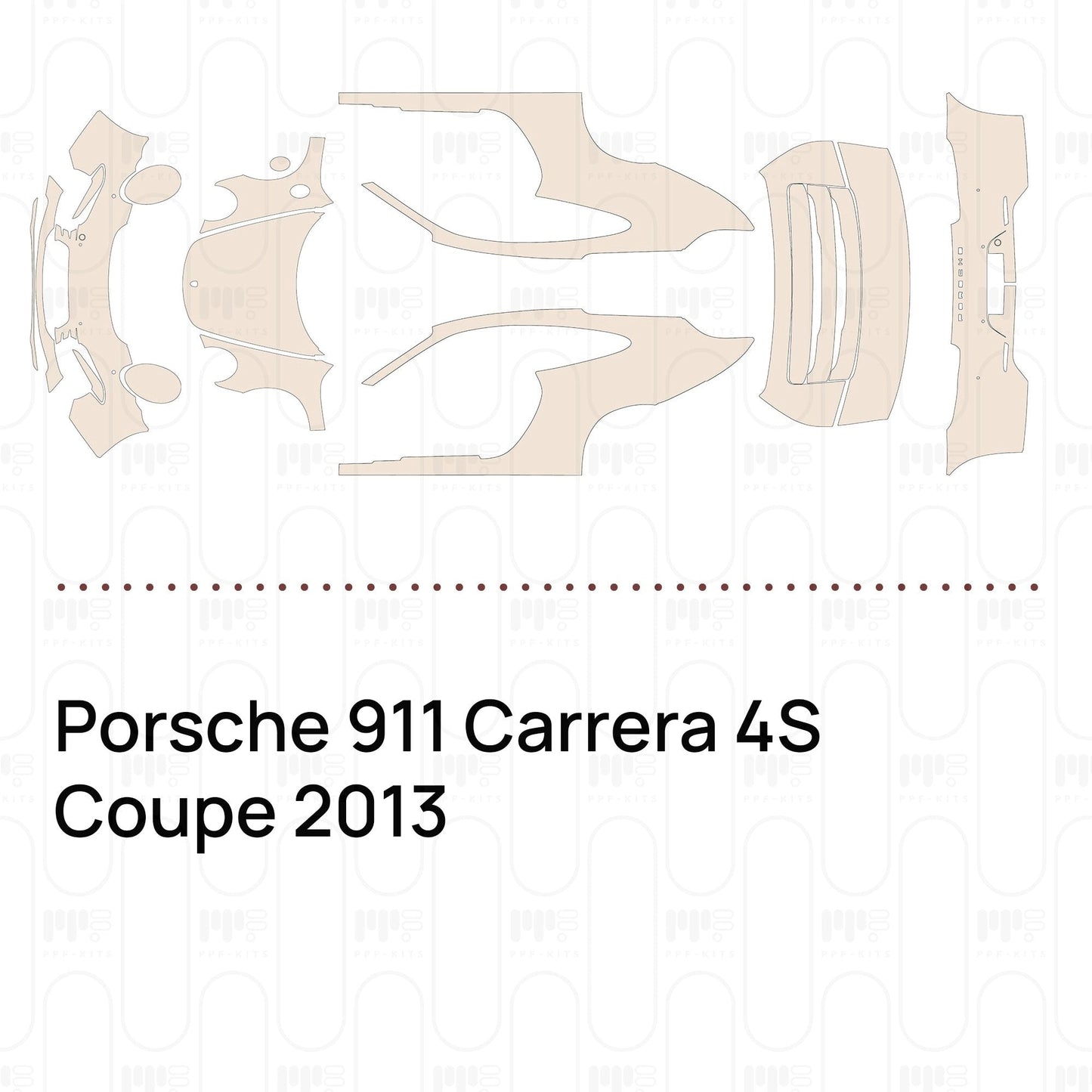 Pre-CutPPFPorsche911Carrera4SCoupe2013