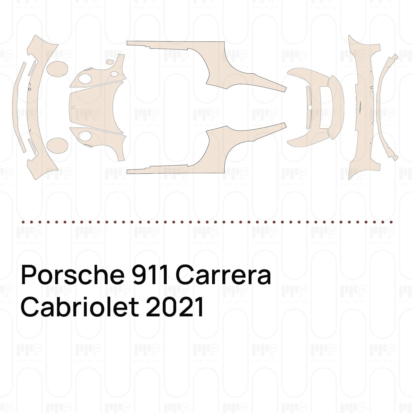 Pre-CutPPFPorsche911CarreraCabriolet2021