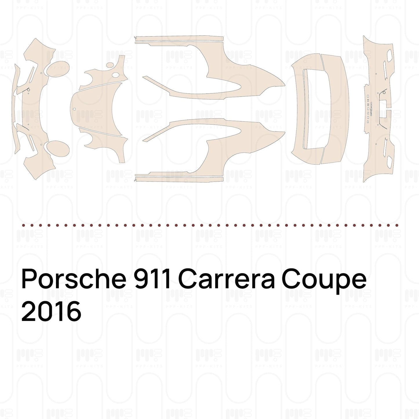 Pre-CutPPFPorsche911CarreraCoupe2016