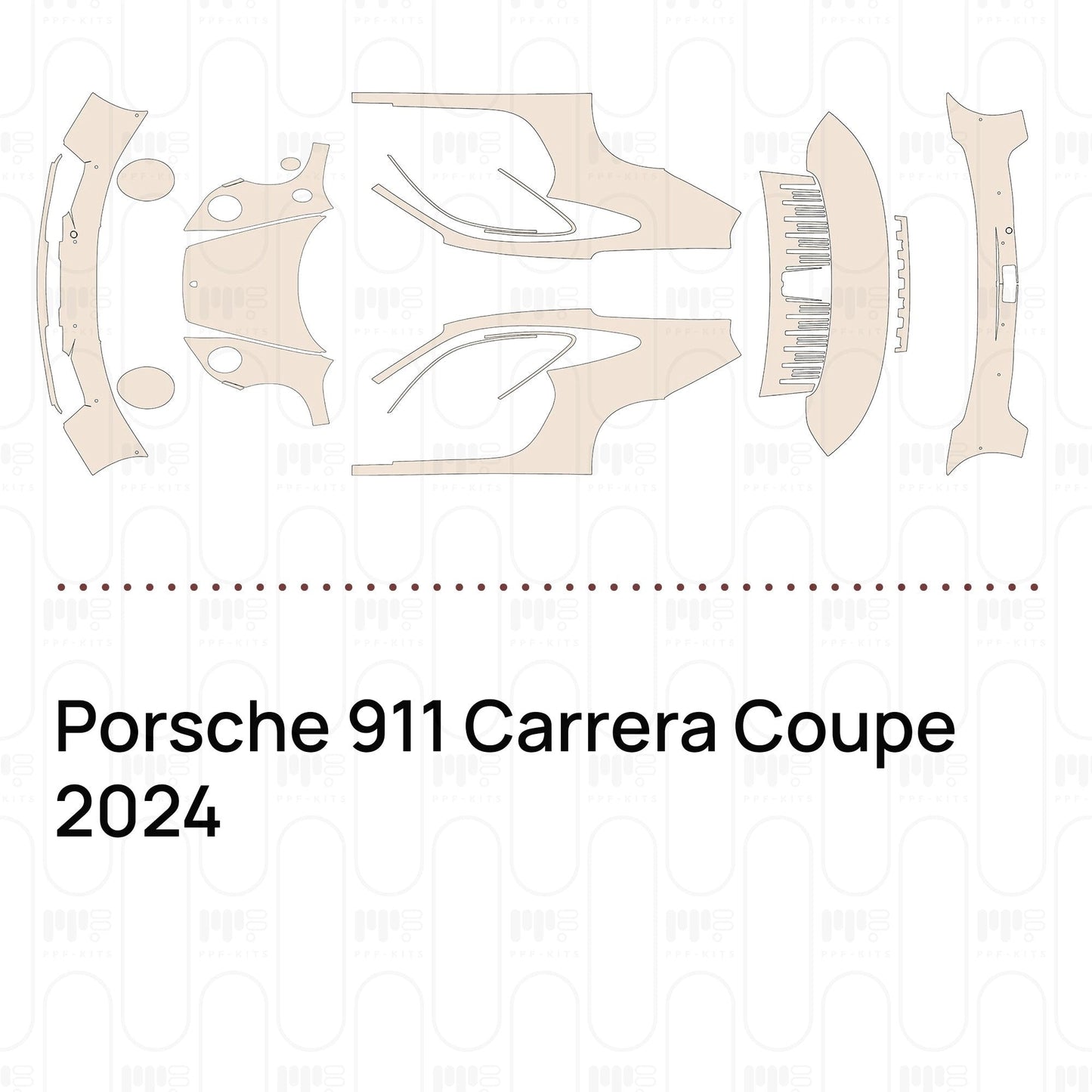Pre-CutPPFPorsche911CarreraCoupe2024